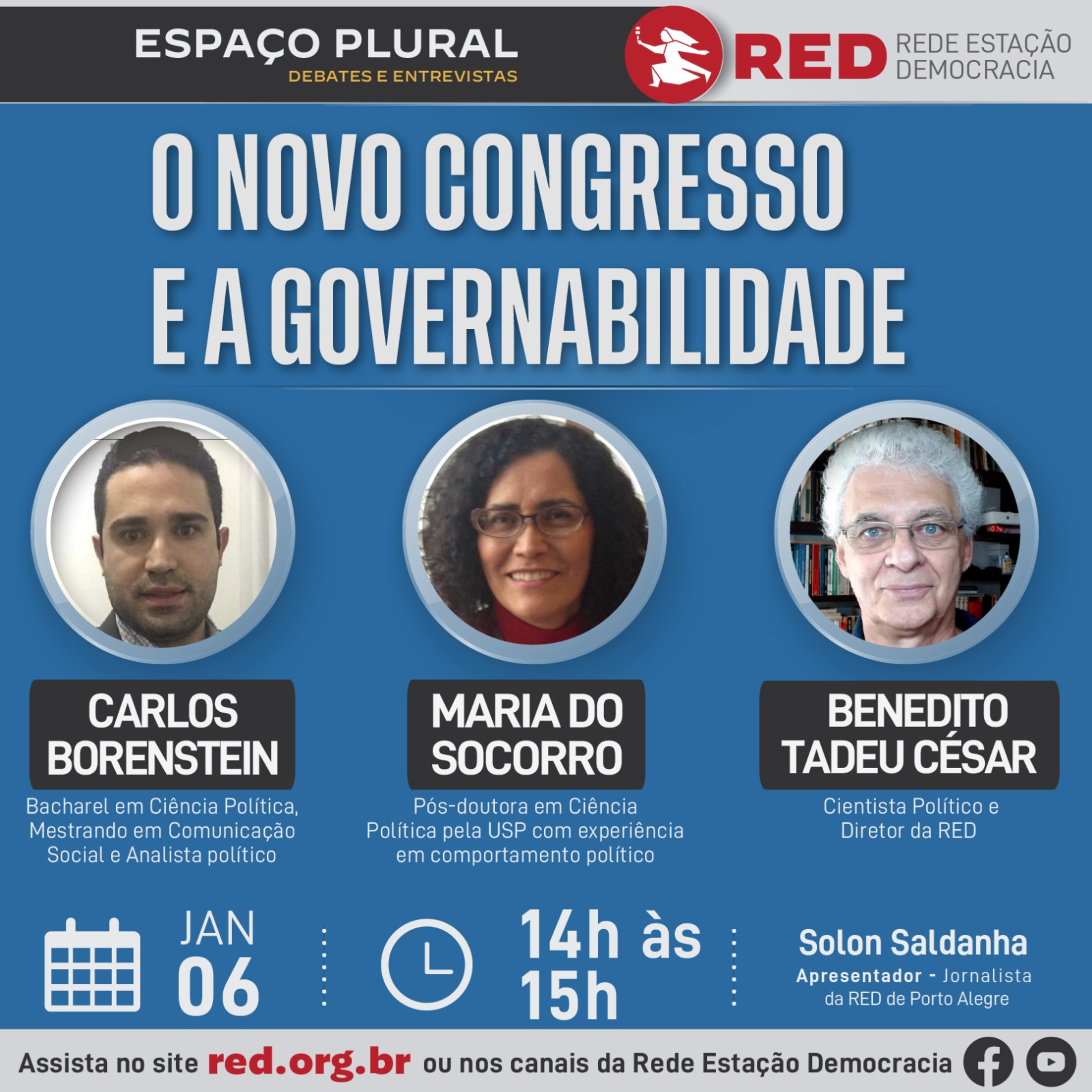 Espaço Plural, Debates e Entrevistas | Segunda-feira 06/02/2023 episode artwork