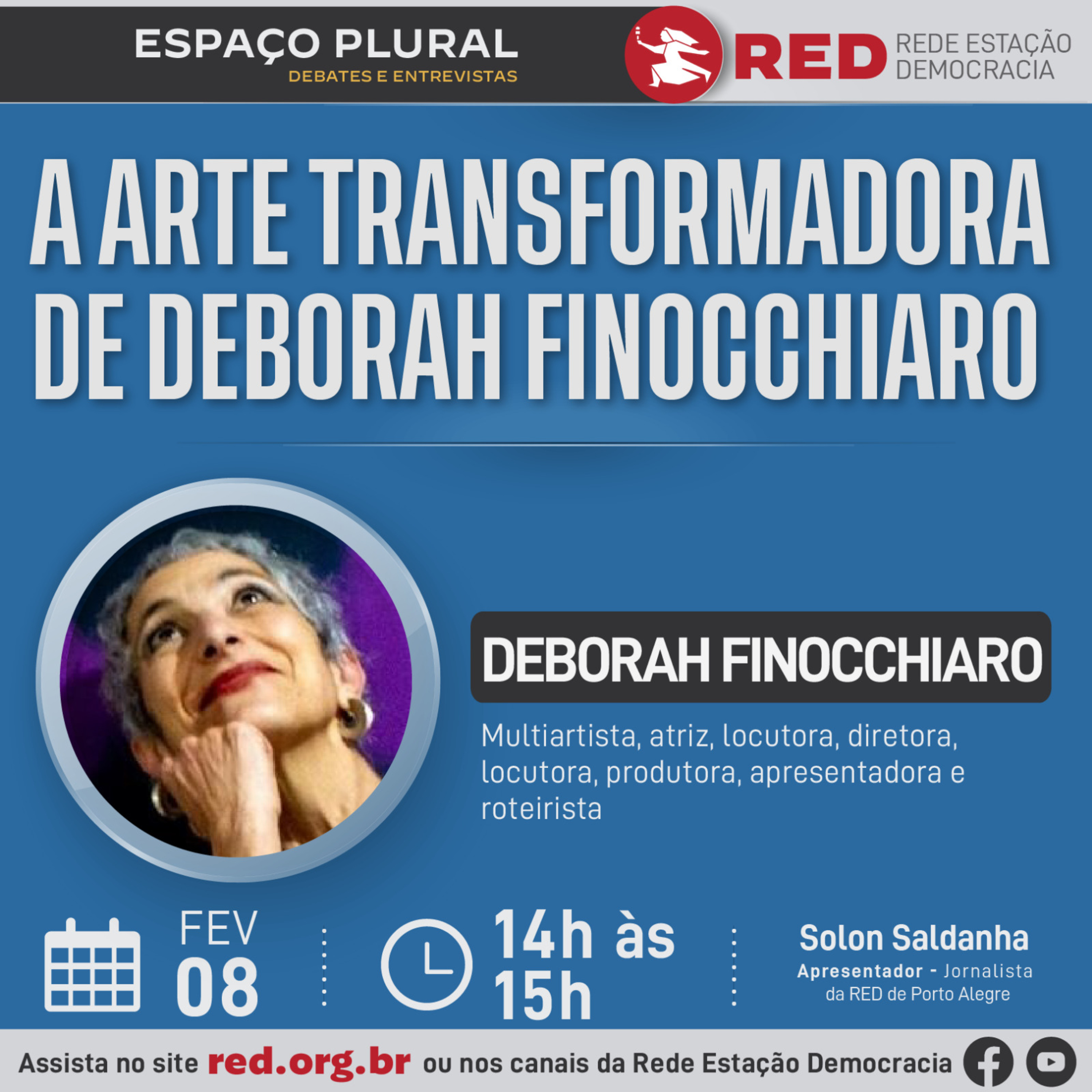 Espaço Plural, Debates e Entrevistas | Quarta-feira 08/02/2023 episode artwork