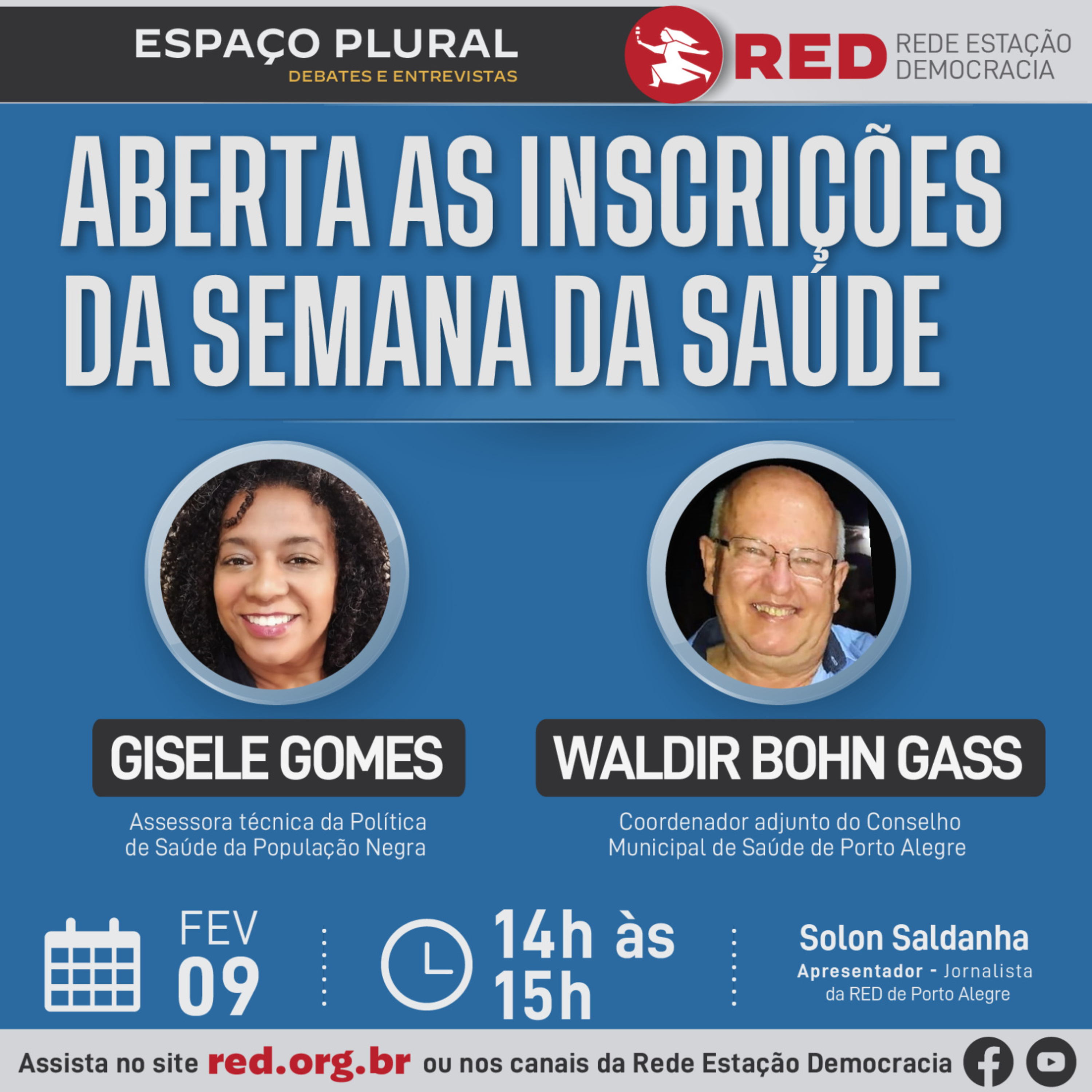 Espaço Plural, Debates e Entrevistas | Quinta-feira 09/02/2023 episode artwork
