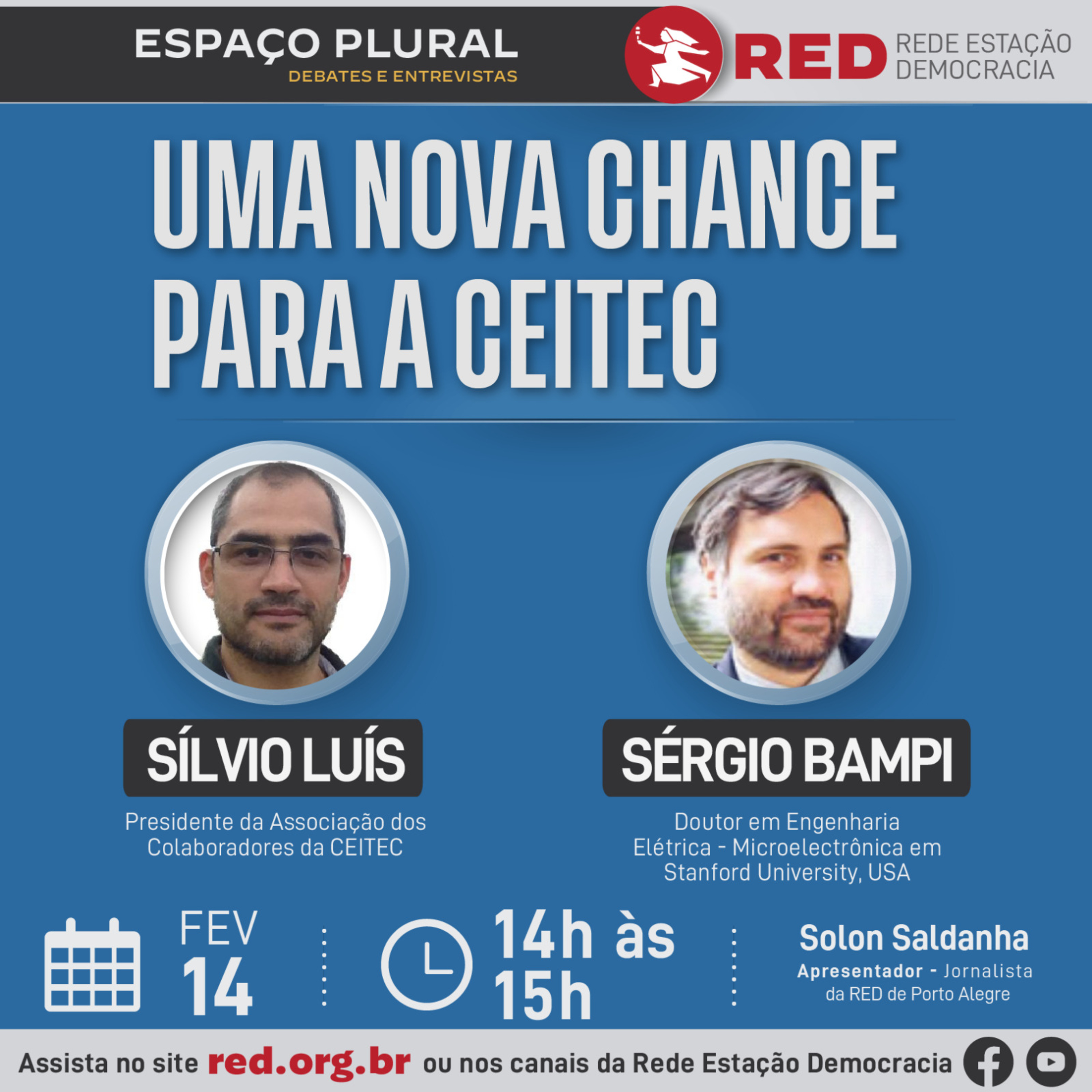 Espaço Plural, Debates e Entrevistas | Terça-feira 14/02/2023 episode artwork