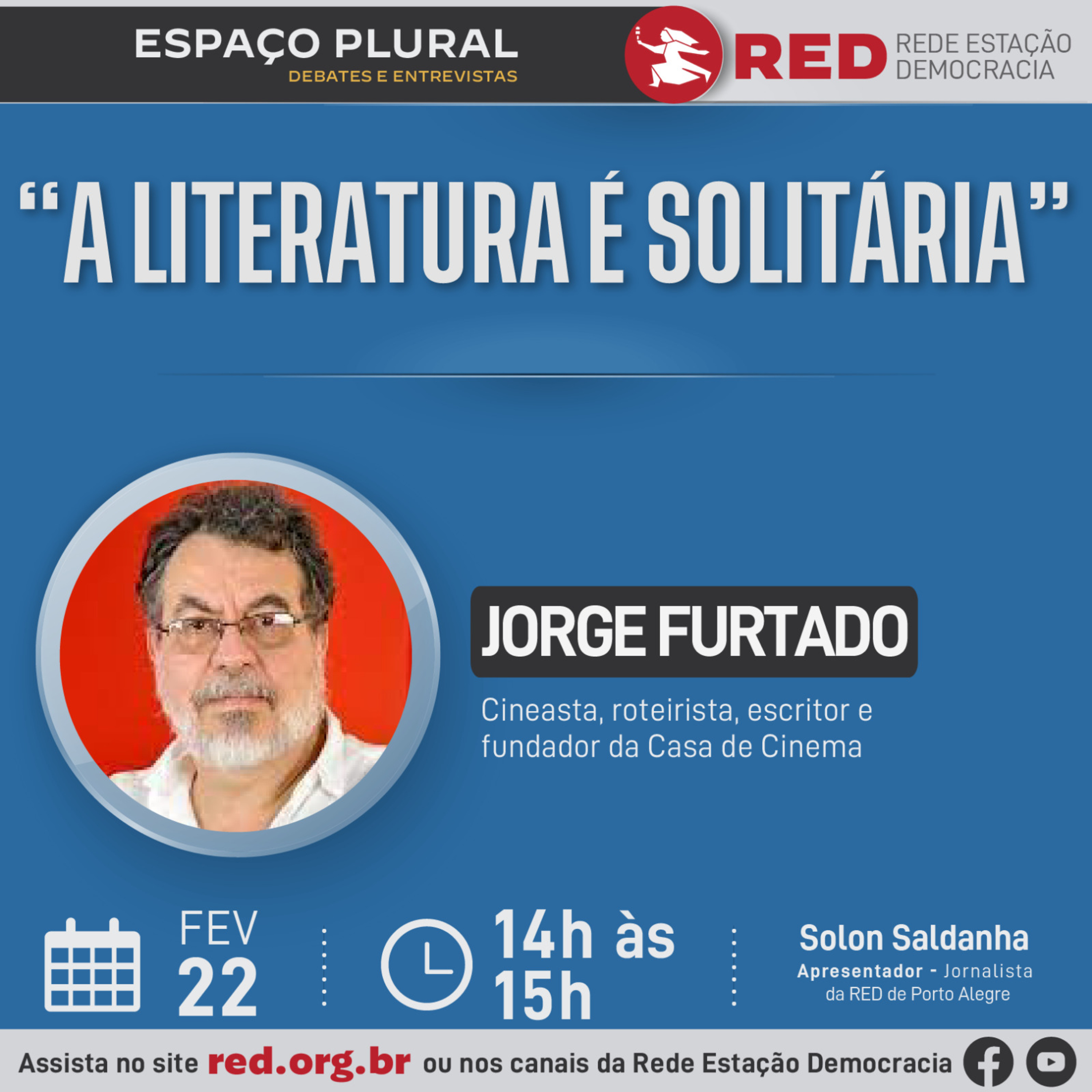Espaço Plural, Debates e Entrevistas | Quarta-feira 22/02/2023 episode artwork