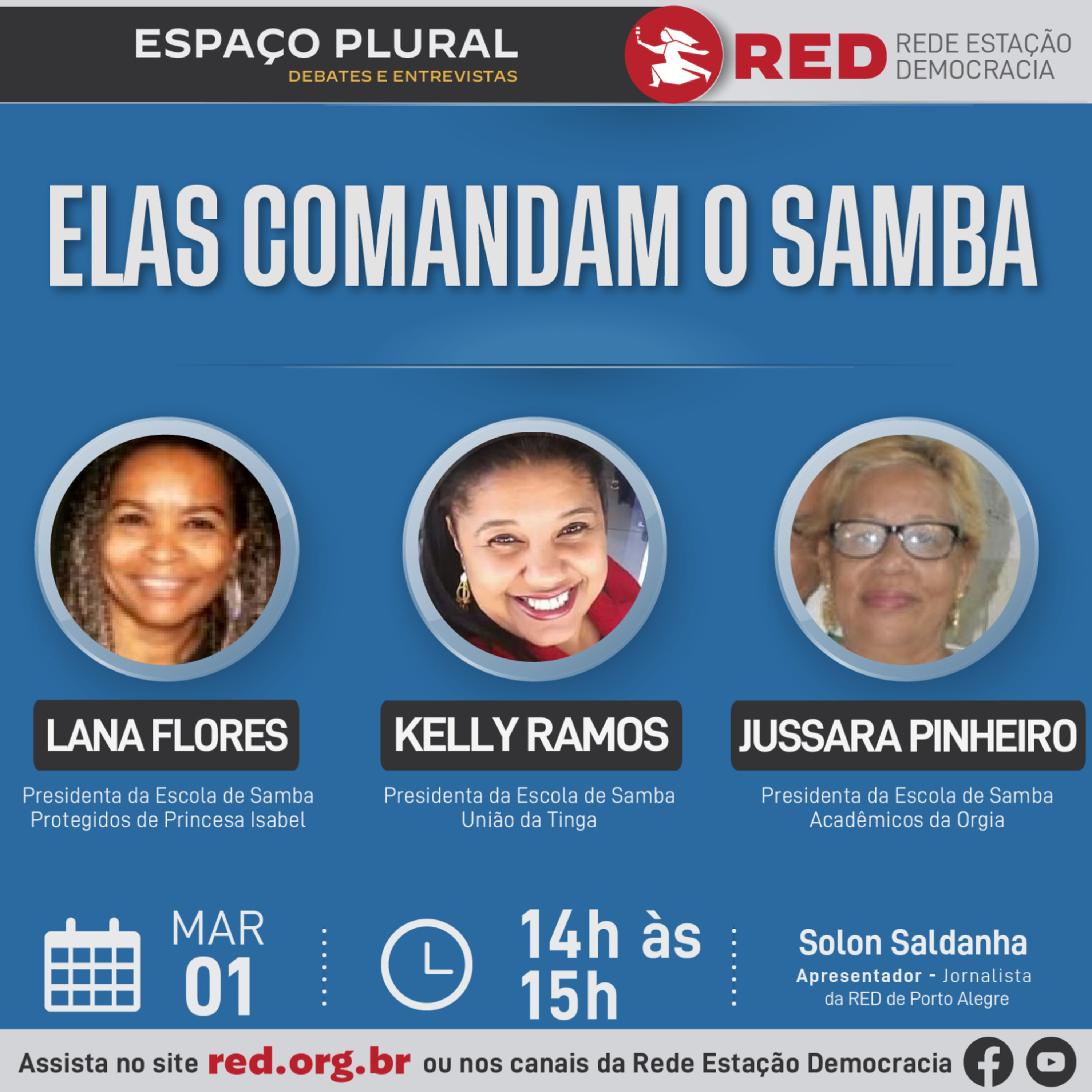 Espaço Plural, Debates e Entrevistas | Quarta-feira 01/03/2023 episode artwork