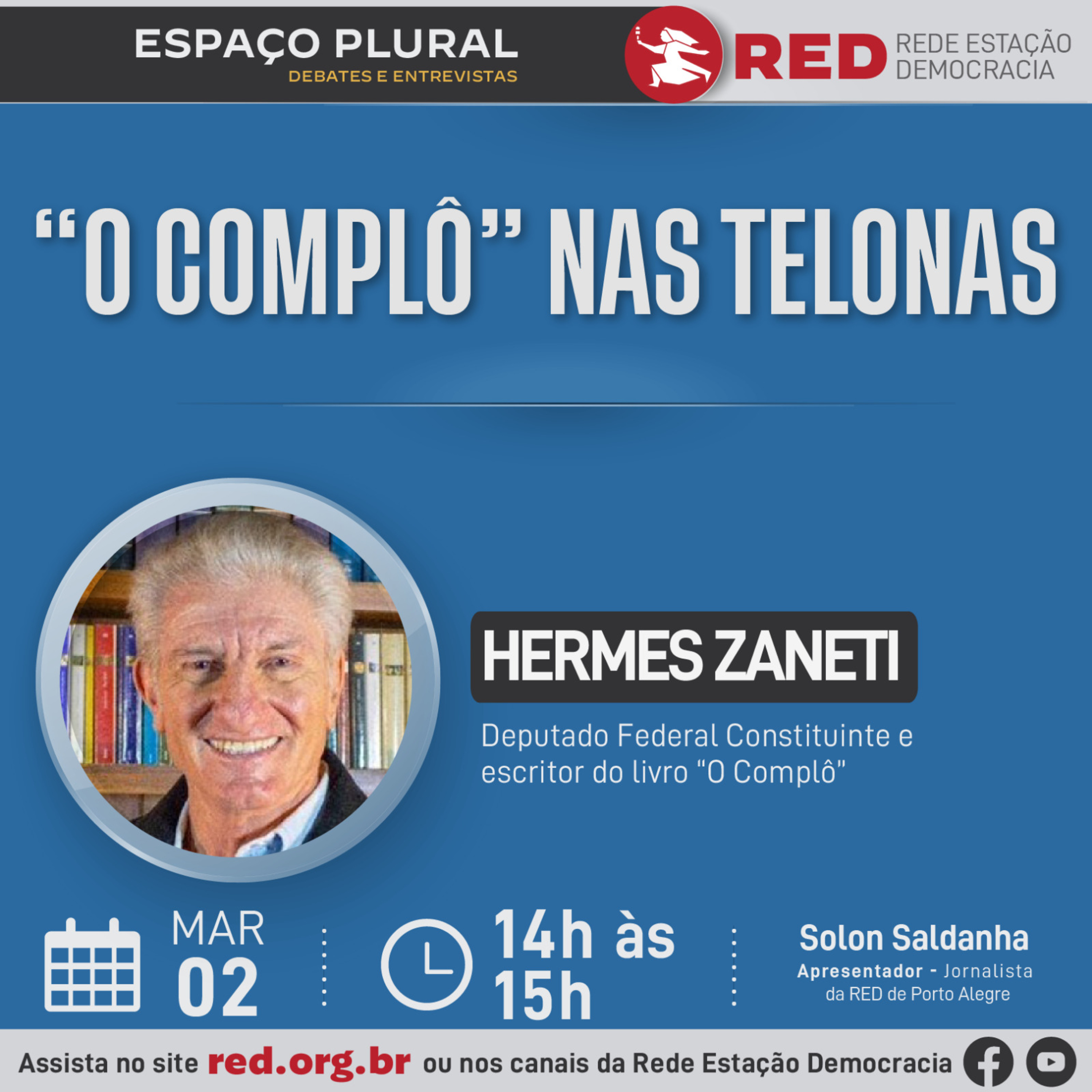Espaço Plural, Debates e Entrevistas | Quinta-feira 02/03/2023 episode artwork