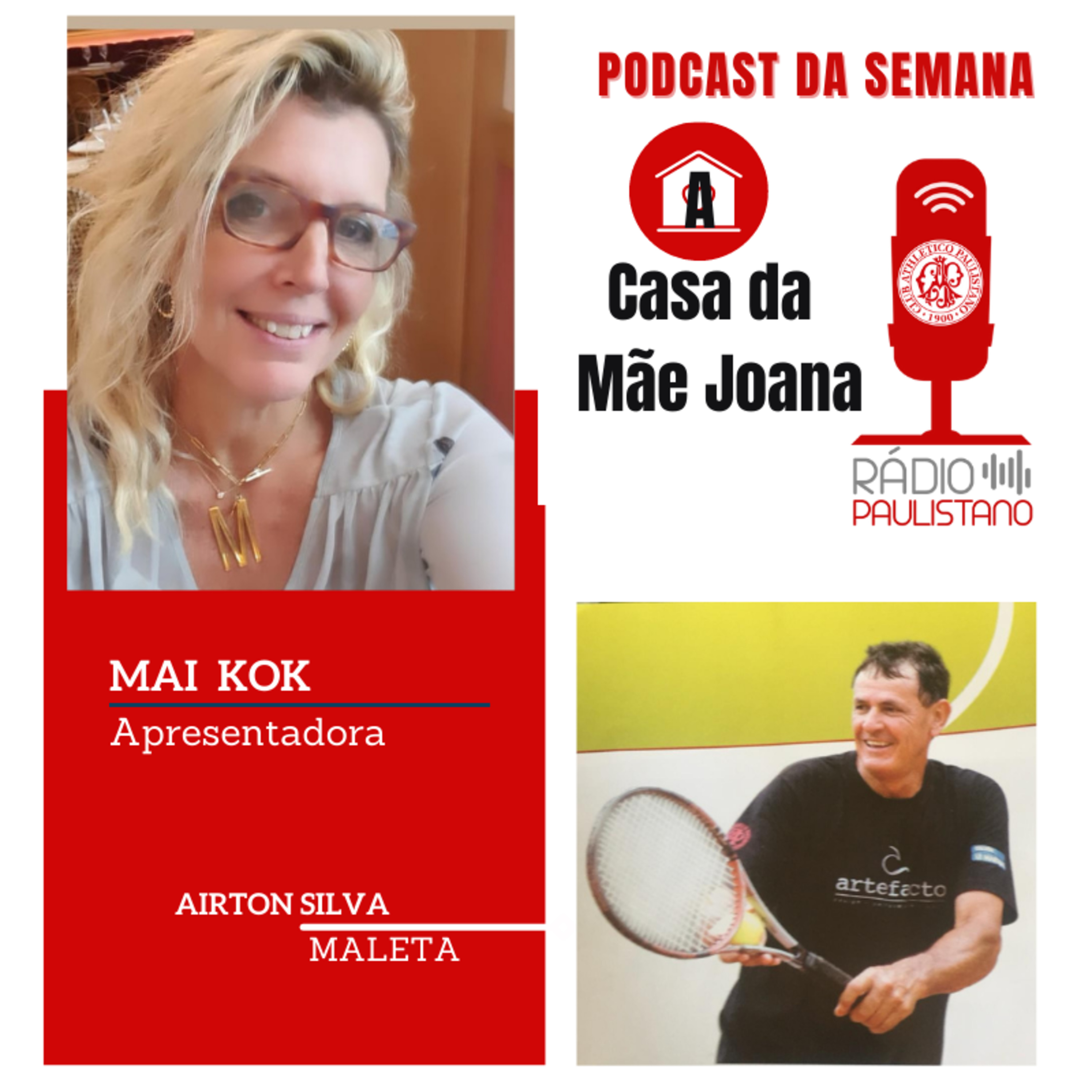 #3 PODCAST CASA DA MÃE JOANA - ENTREVISTA COM AIRTON SILVA episode artwork