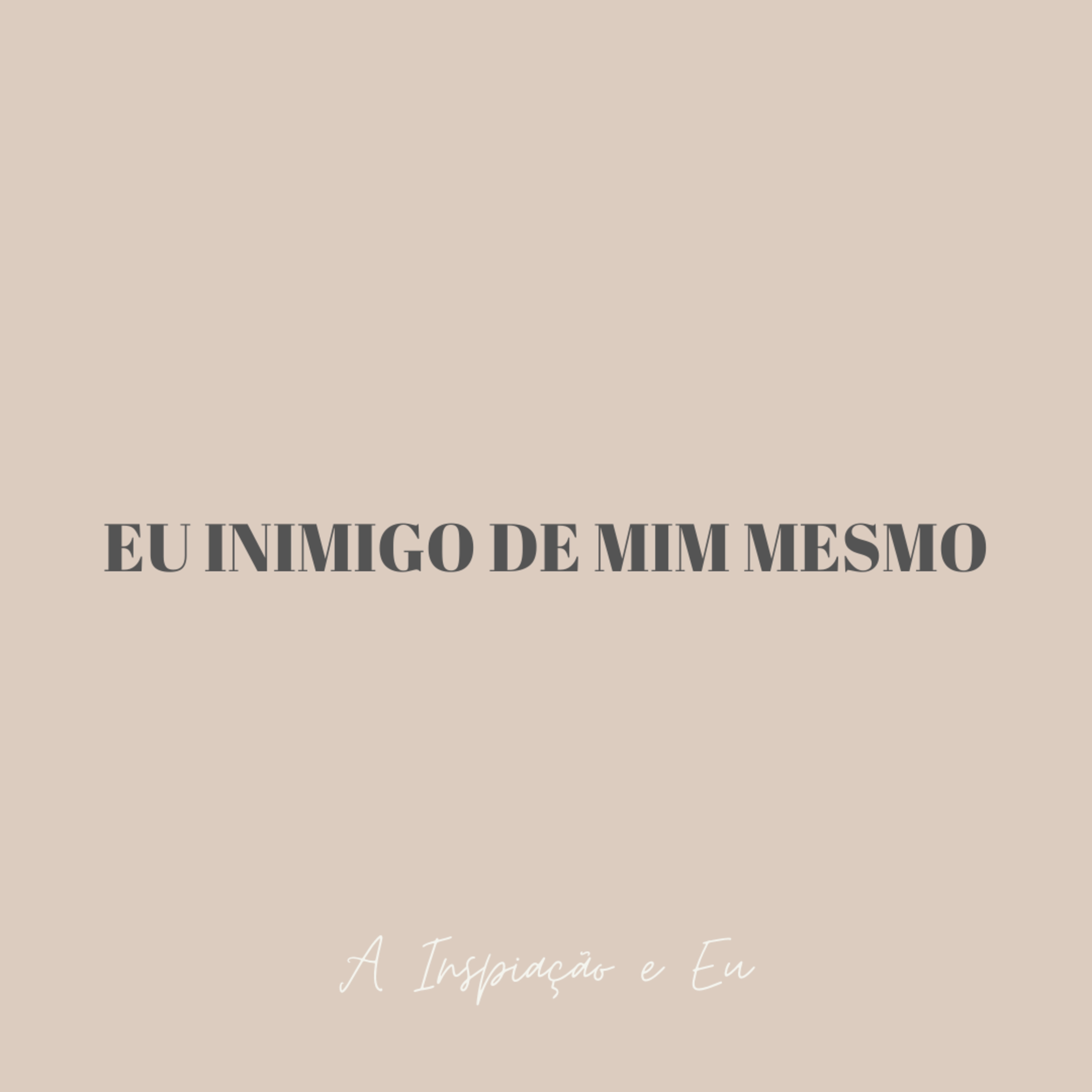 Eu Inimigo de Mim Mesmo episode artwork