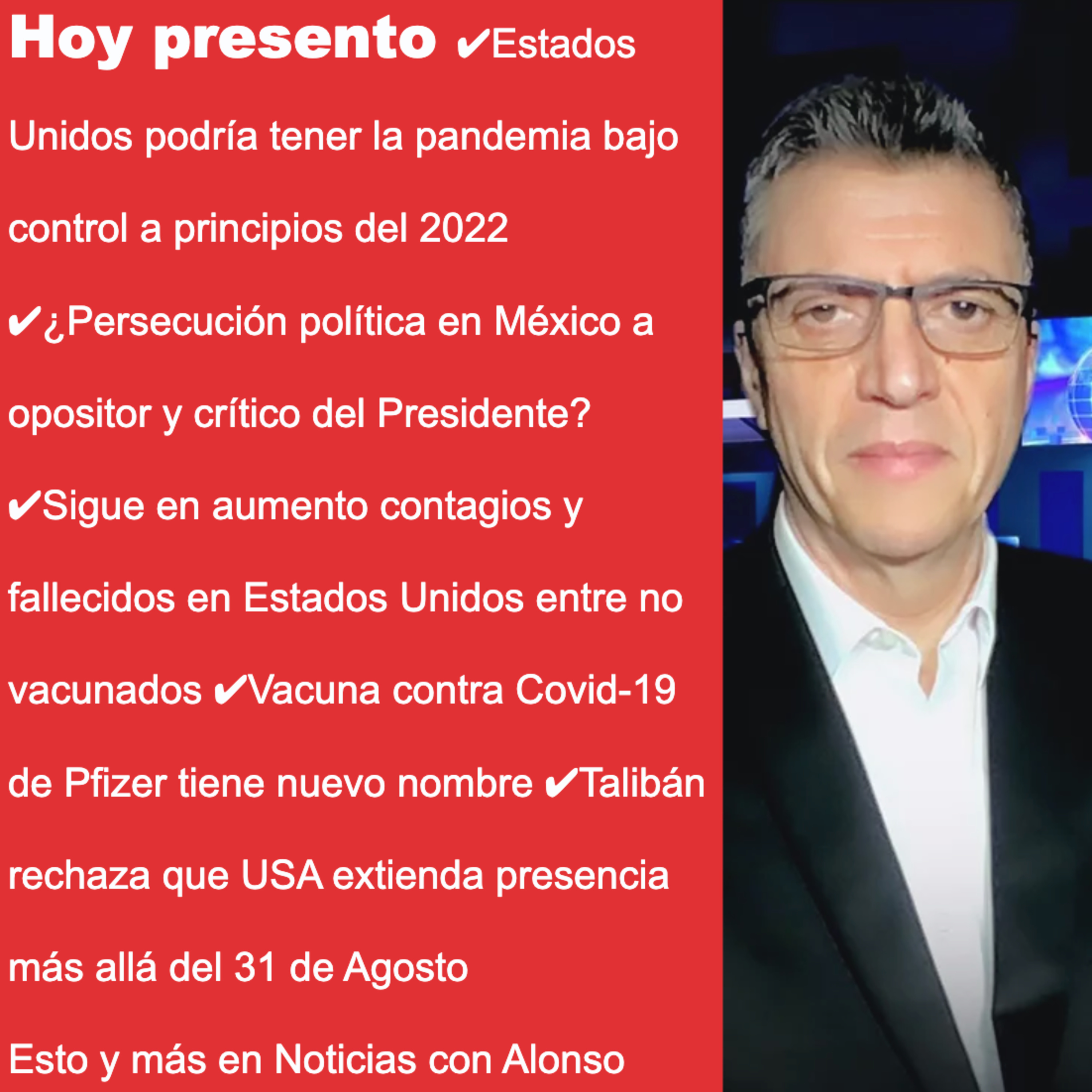 Noticias con Alonso García Puentes