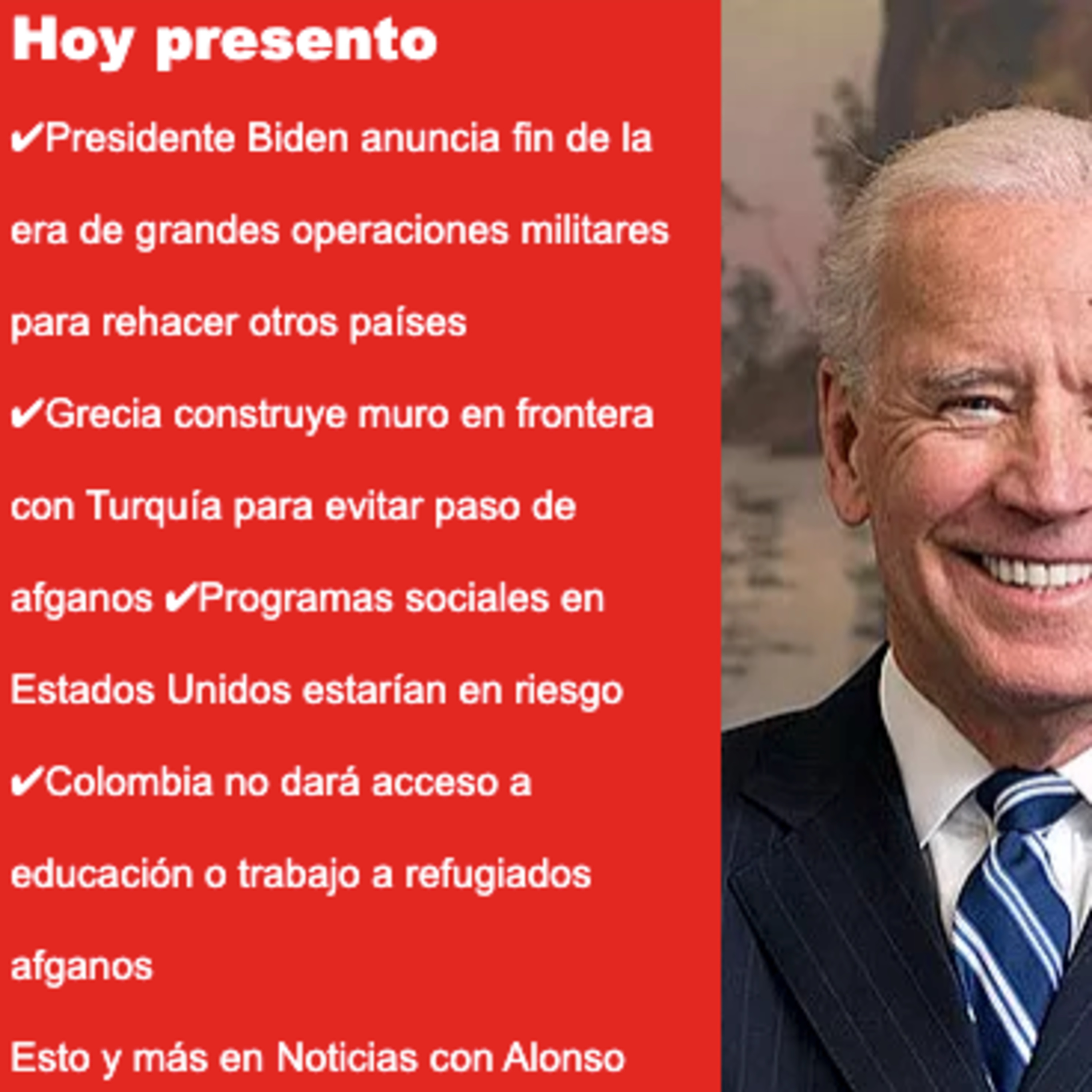 Noticias con Alonso García Puentes