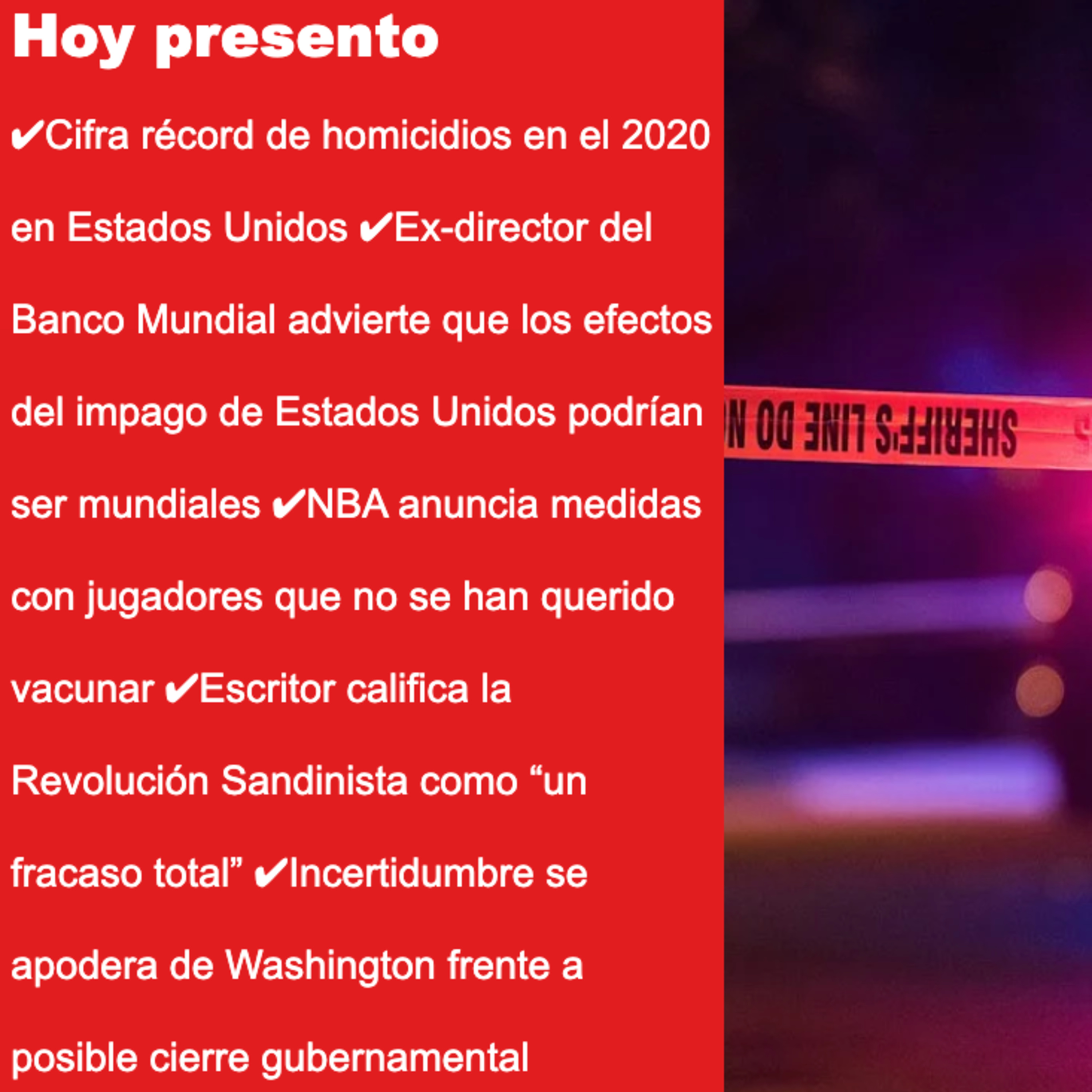 Noticias con Alonso García Puentes