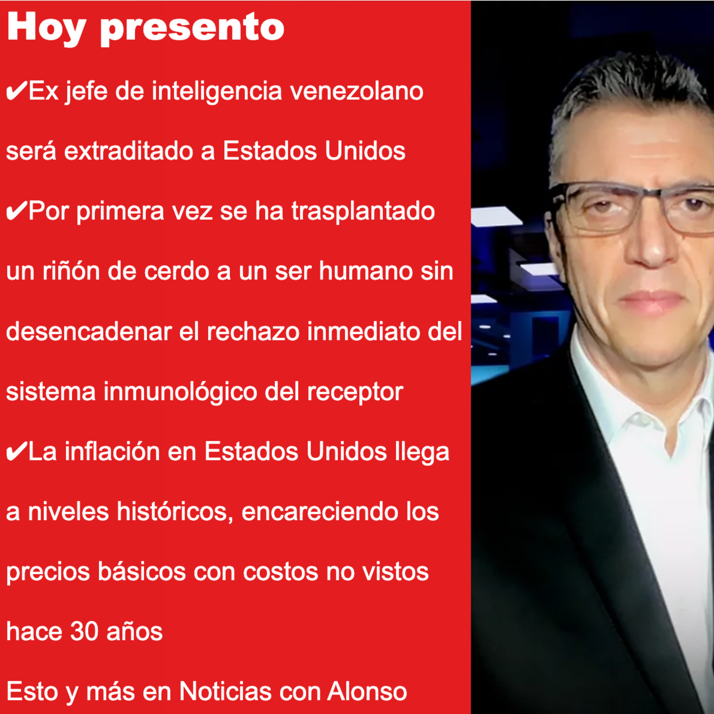 Noticias con Alonso García Puentes
