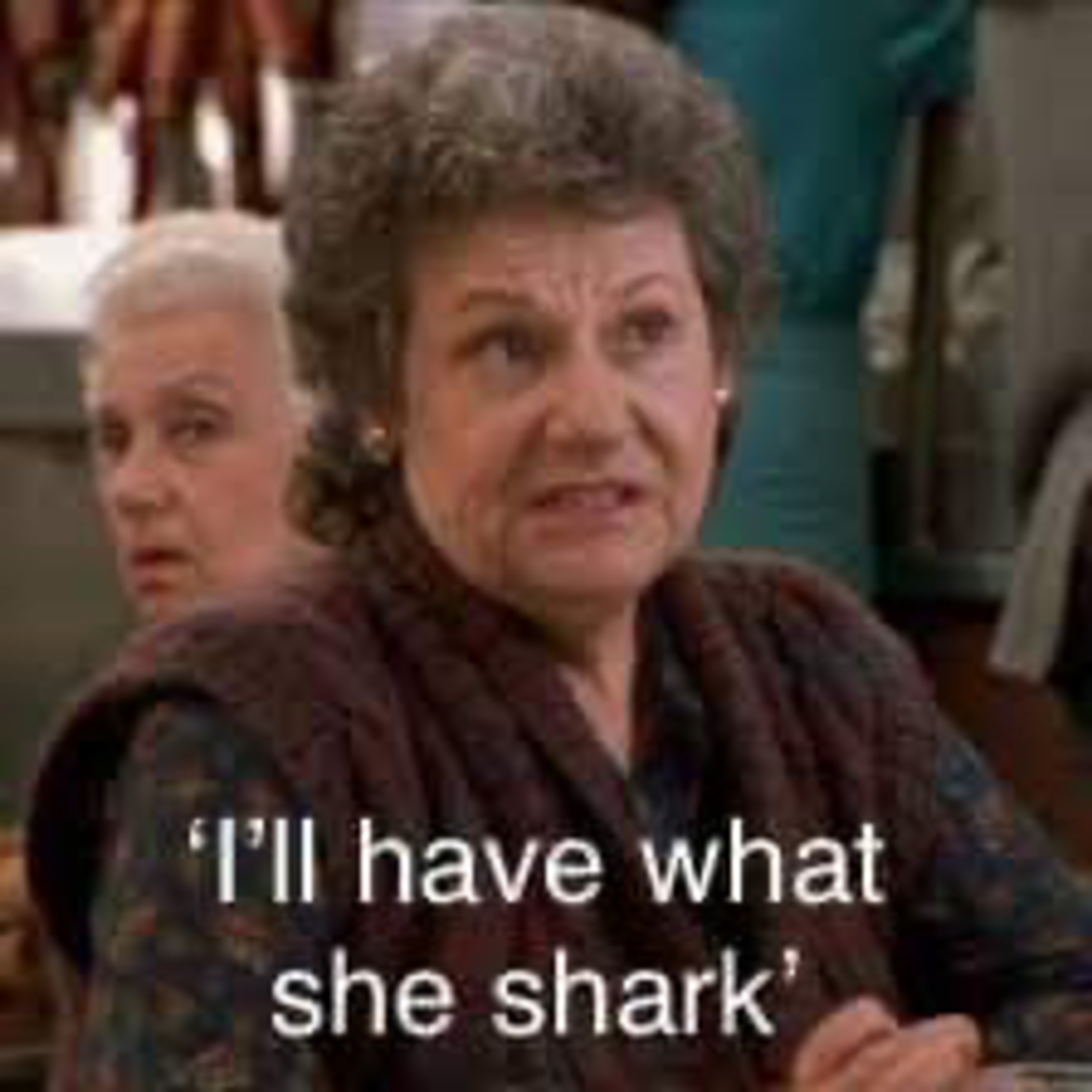 I’ll have what she shark episode artwork