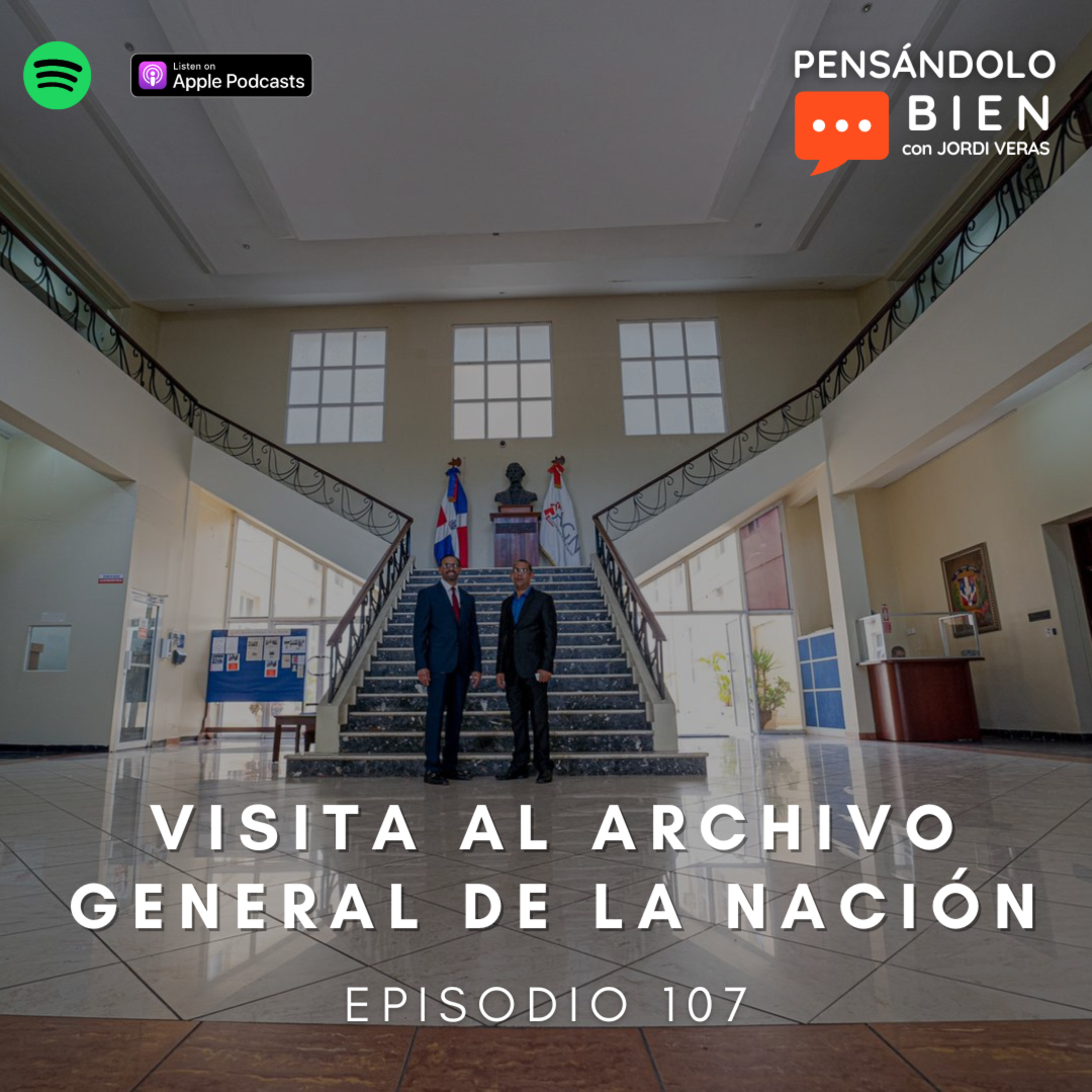 Visita al Archivo General de la Nación - Pensándolo Bien con Jordi Veras episode artwork
