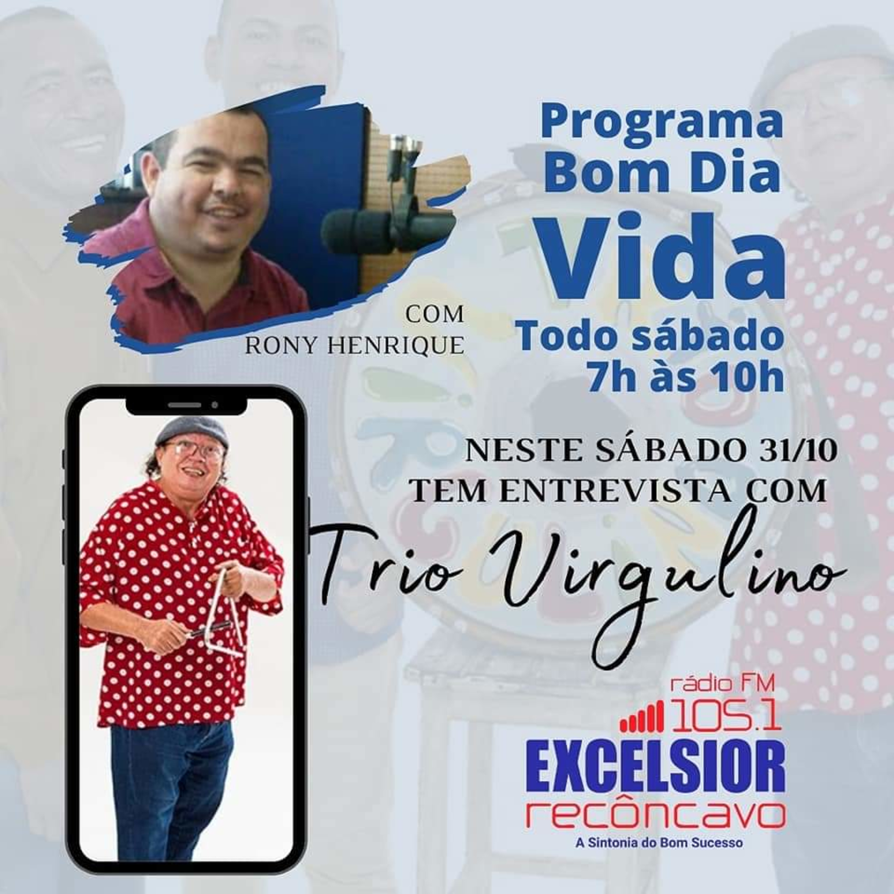 Rony Henrique - Rádio Excelsior Recôncavo FM