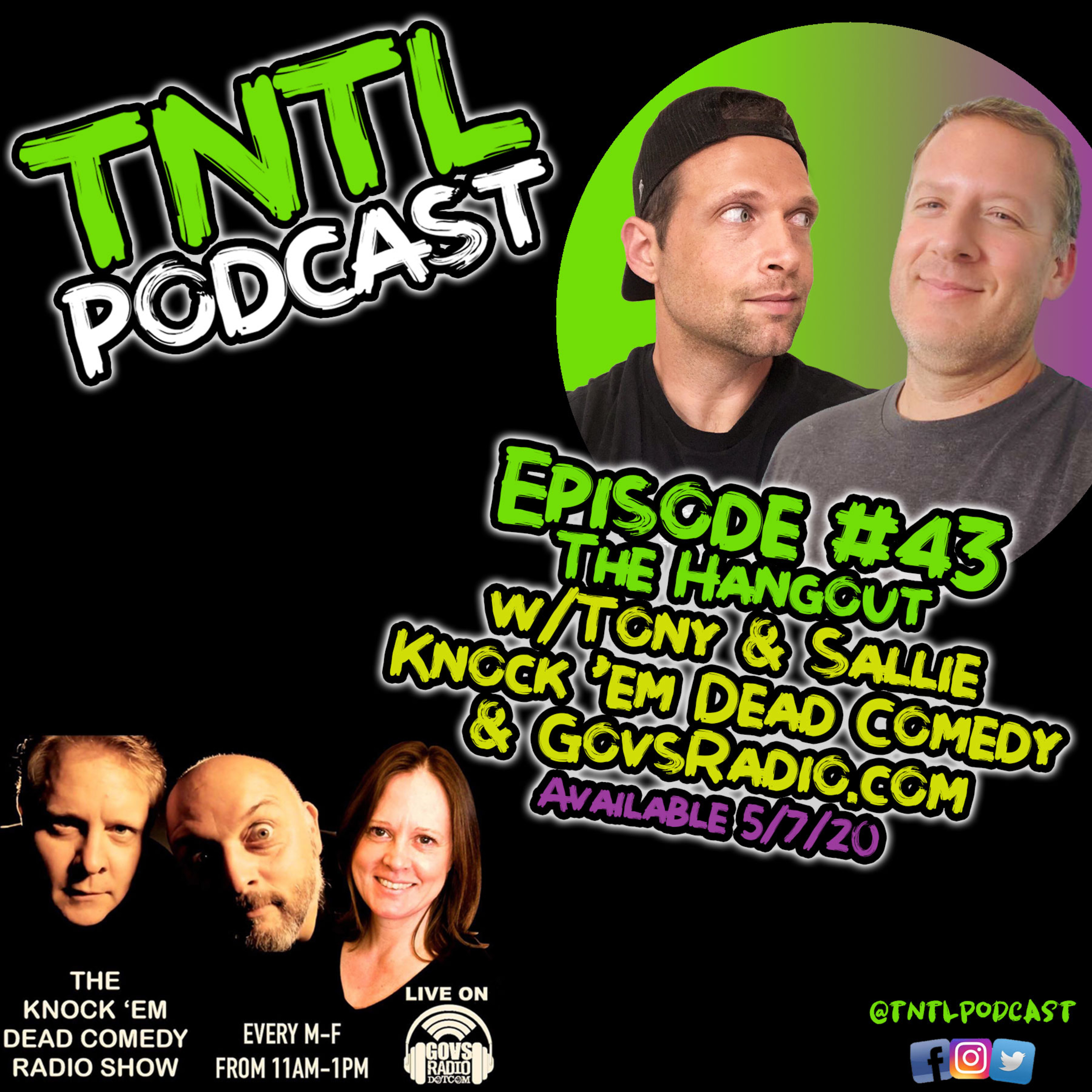 Episode 43 | w/Tony and Sallie of Knock Em Dead Comedy episode artwork