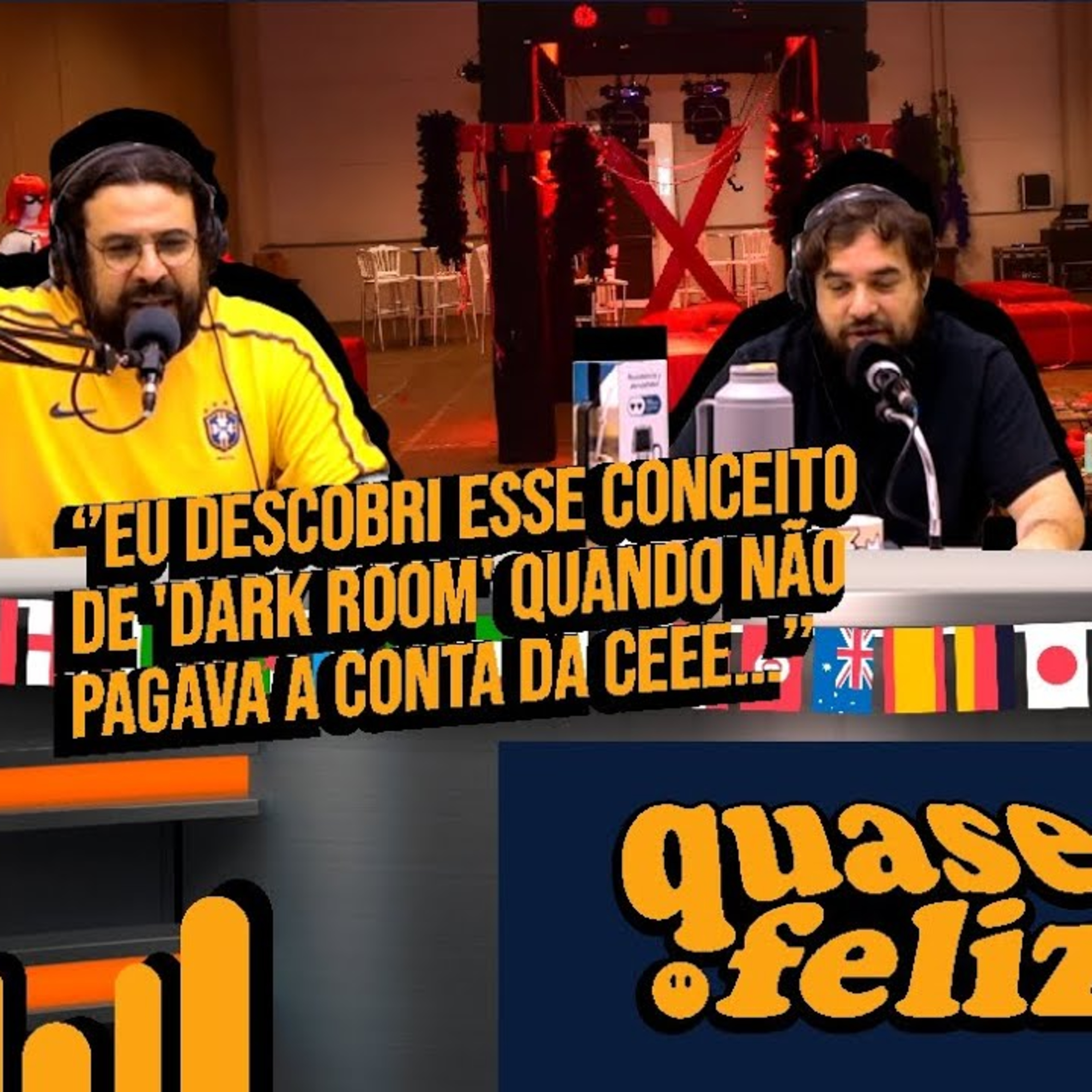 DARK ROOM É QUANDO CORTAM A LUZ? #copadomundo - 05/12/2022 | Quase Feliz episode artwork