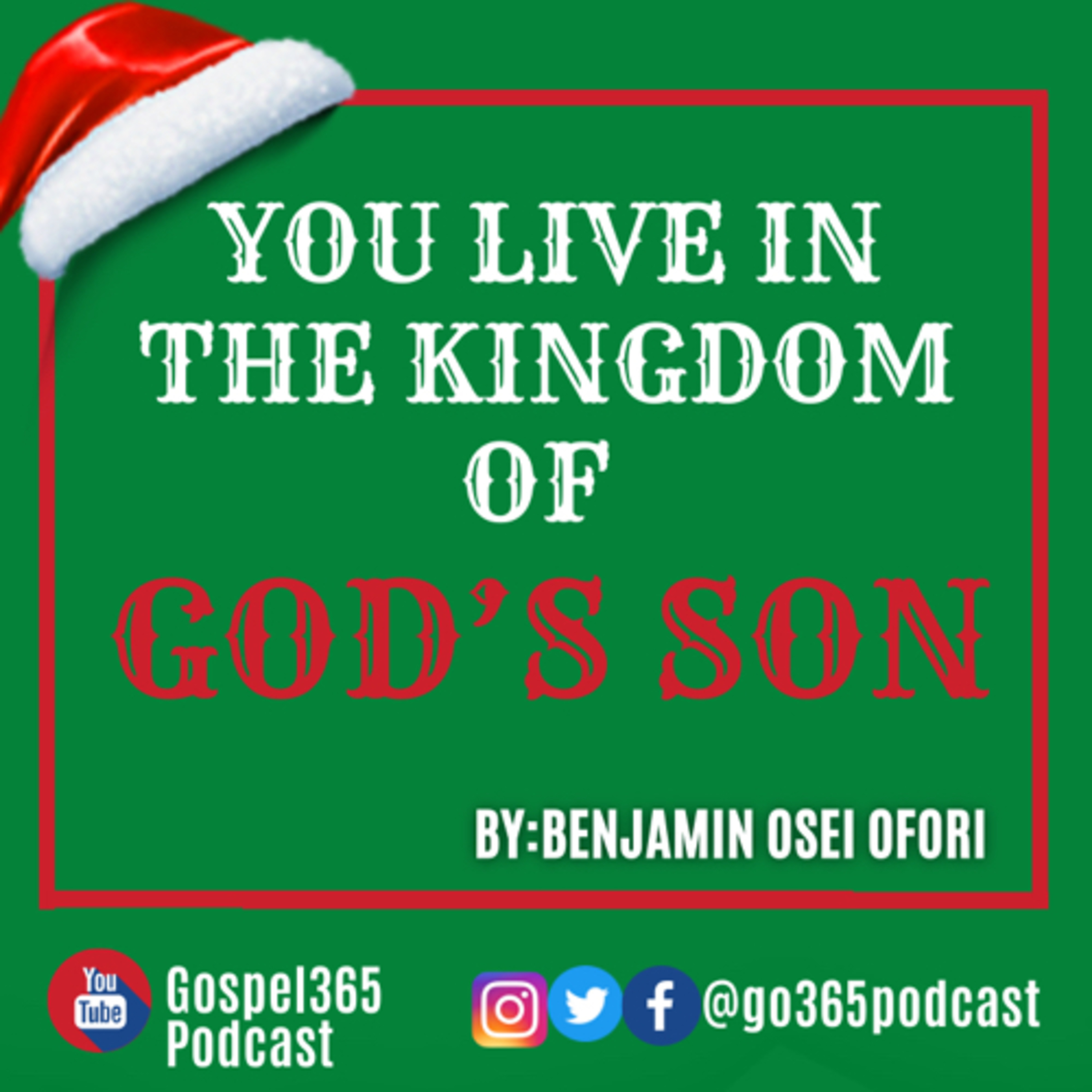 YOU LIVE IN THE KINGDOM OF GODS SON  episode artwork