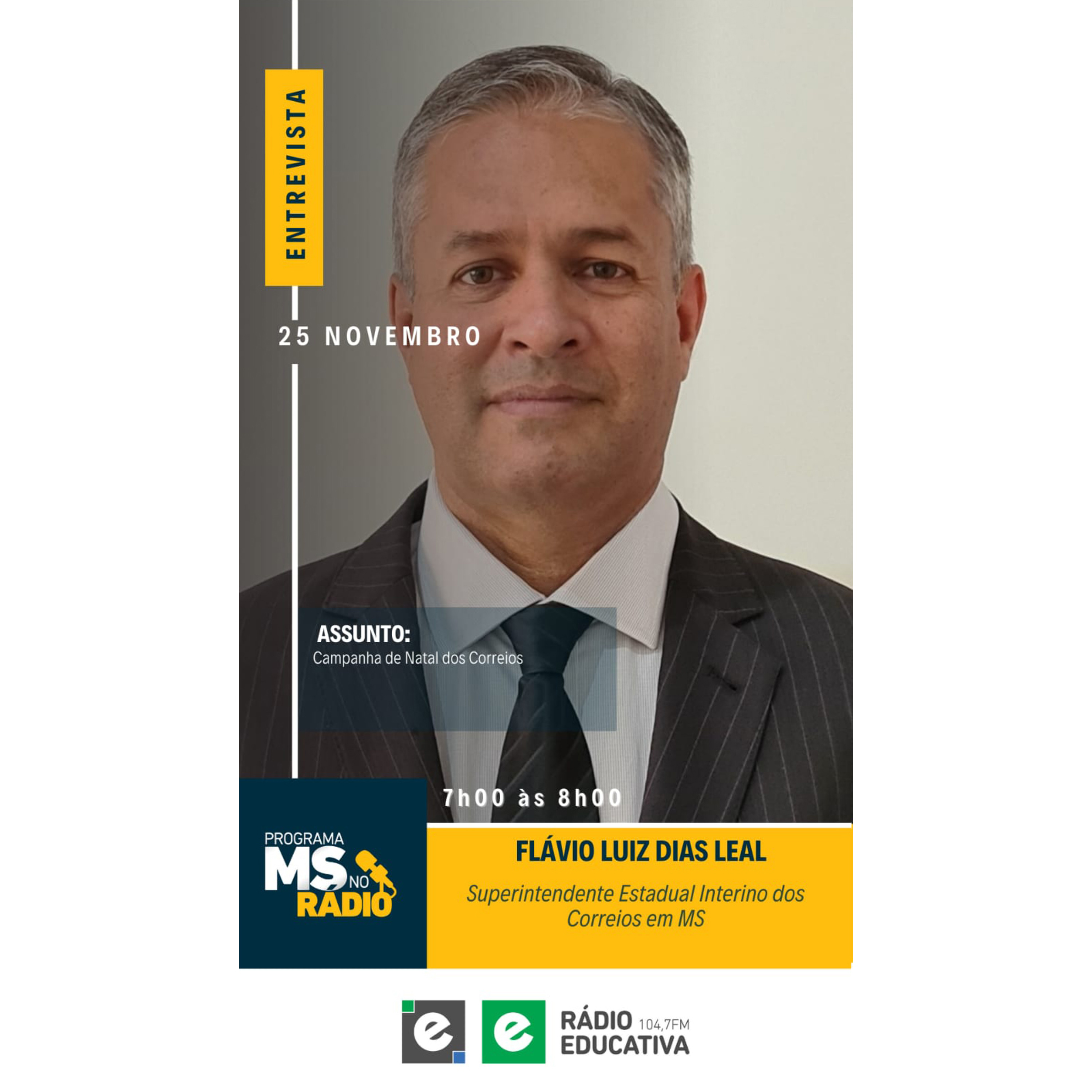MS no Rádio aborda a Campanha de Natal dos Correios episode artwork