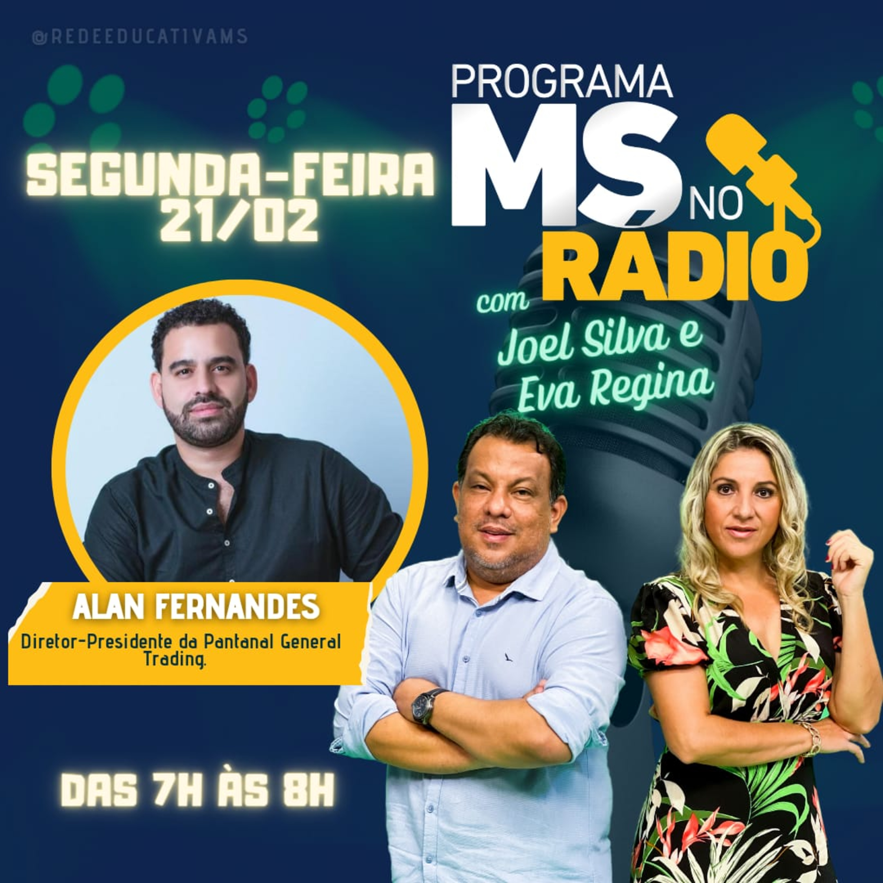 MS no Rádio entrevista o Diretor Presidente da Pantanal General Trading Alan Fernandes episode artwork