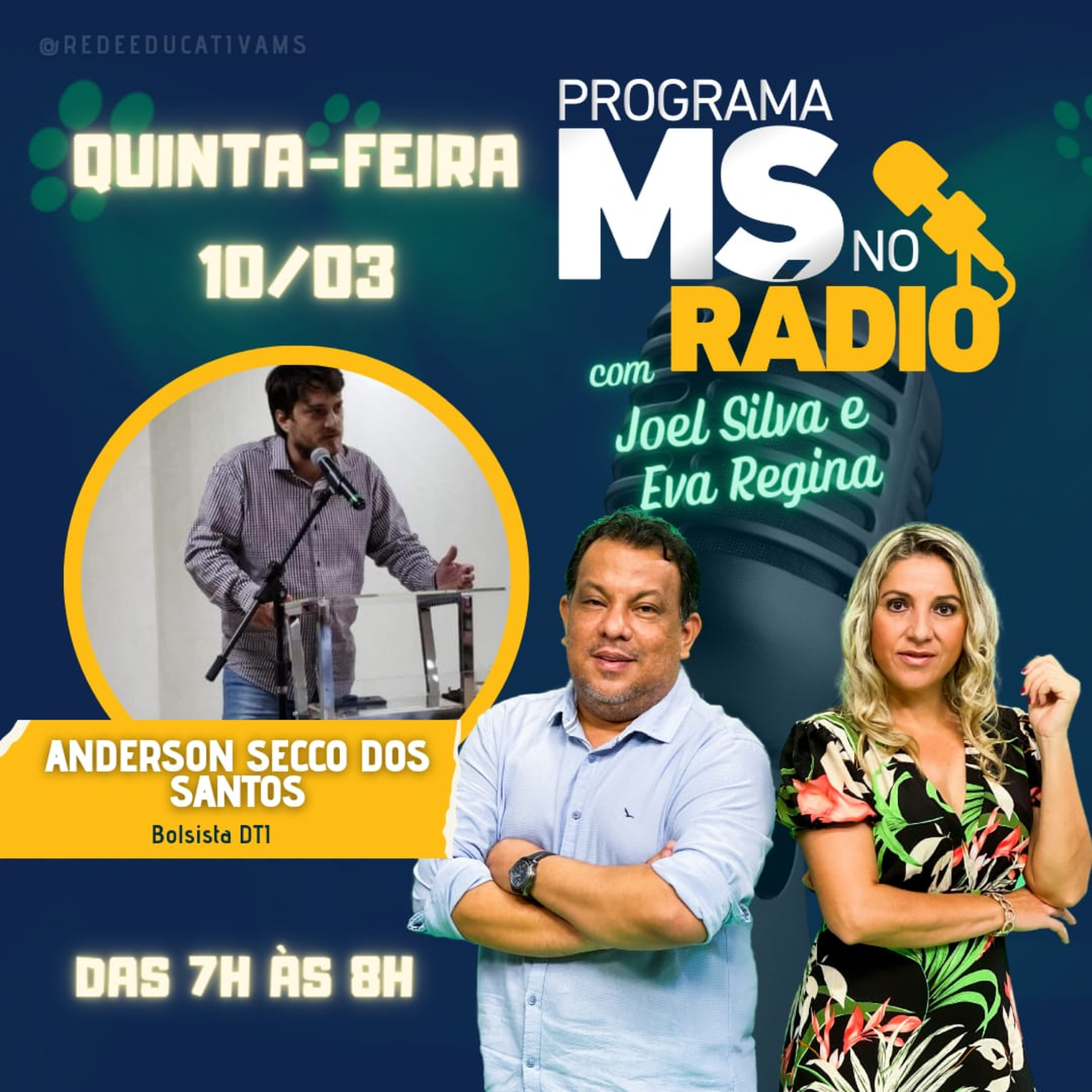 MS no Rádio entrevista o Engenheiro Ambiental Anderson Secco dos Santos episode artwork