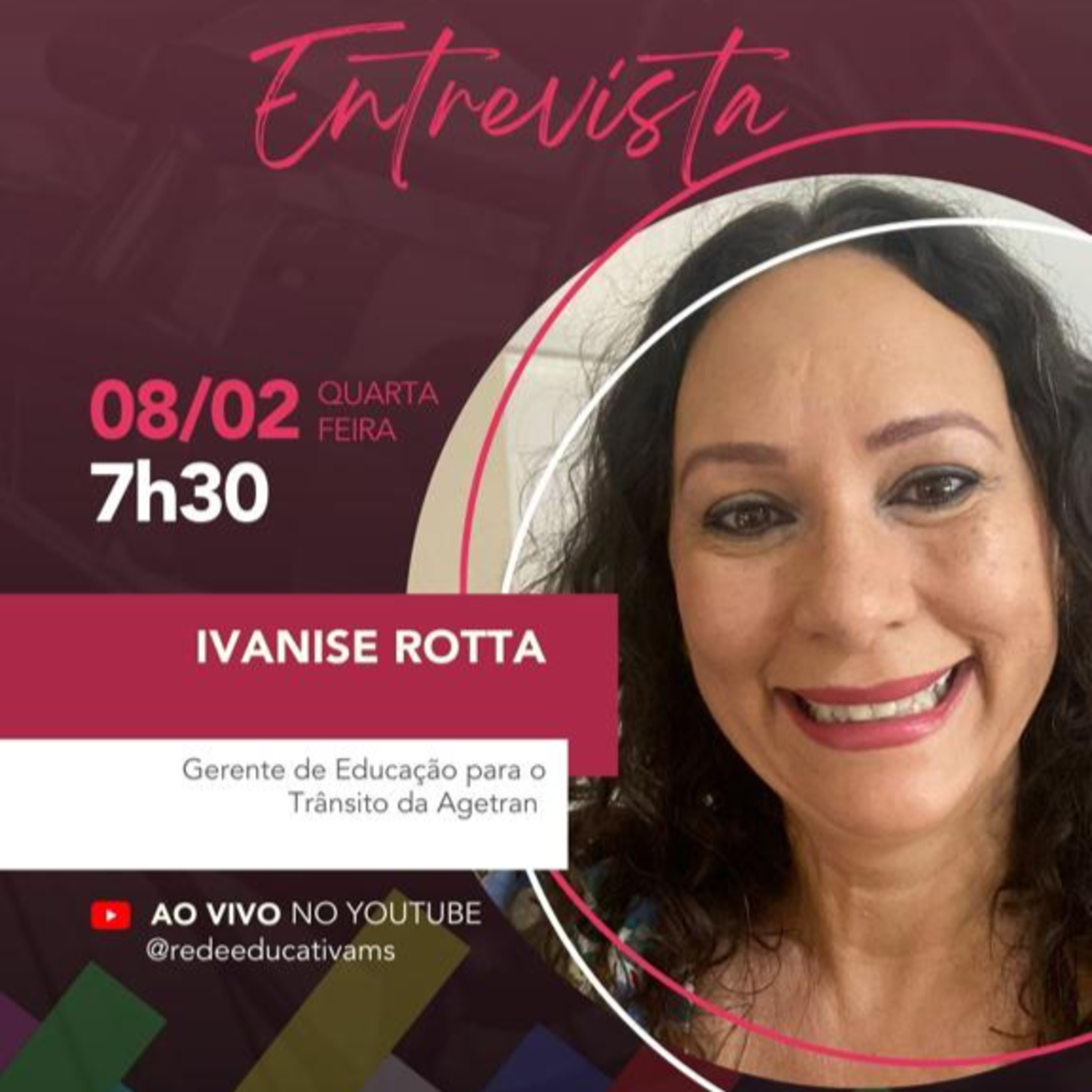 Rádio Livre entrevista a Gerente de Educação para o Trânsito da Agetran Ivanise Rotta episode artwork