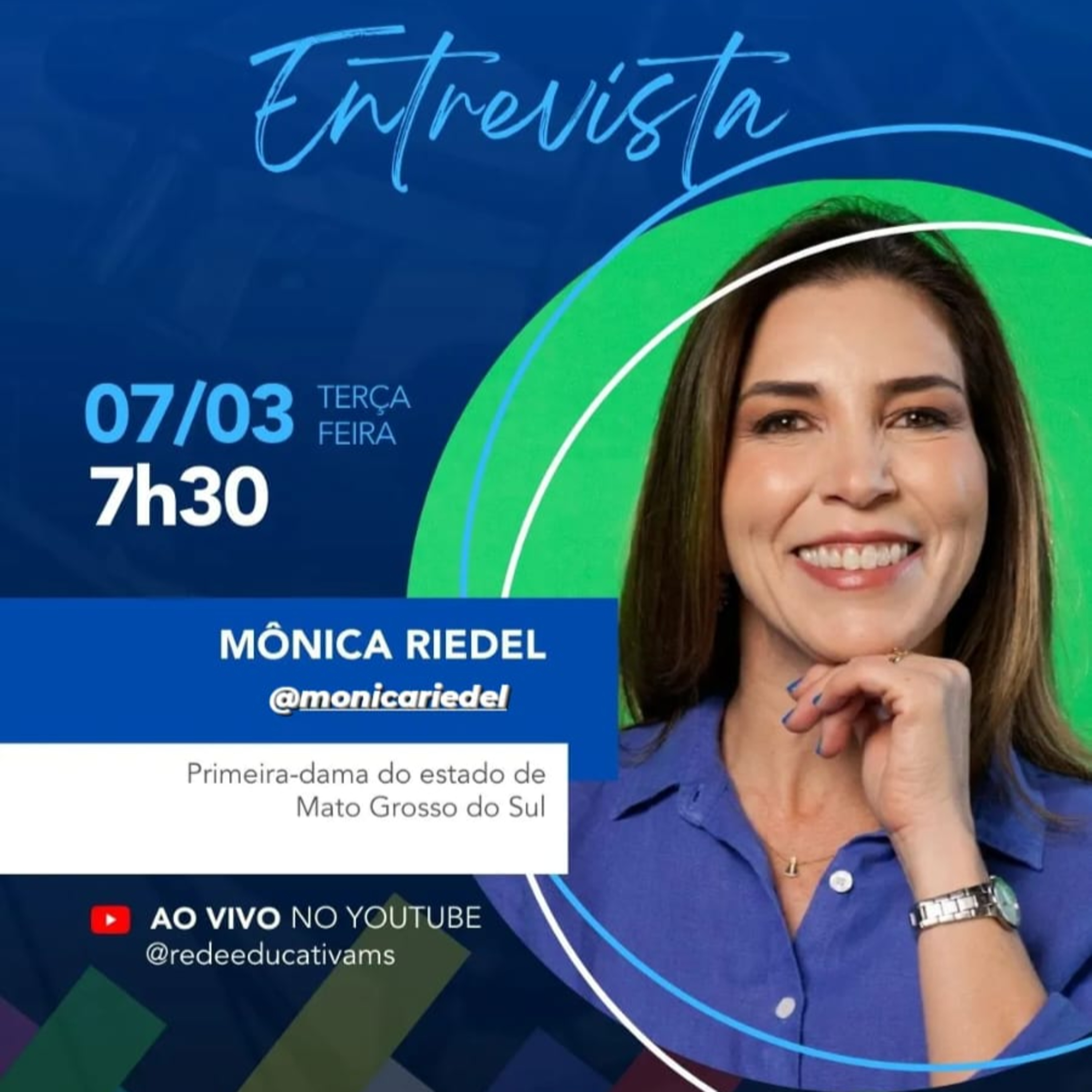 Rádio Livre entrevista a Primeira Dama de Mato Grosso do Sul Mônica Riedel episode artwork
