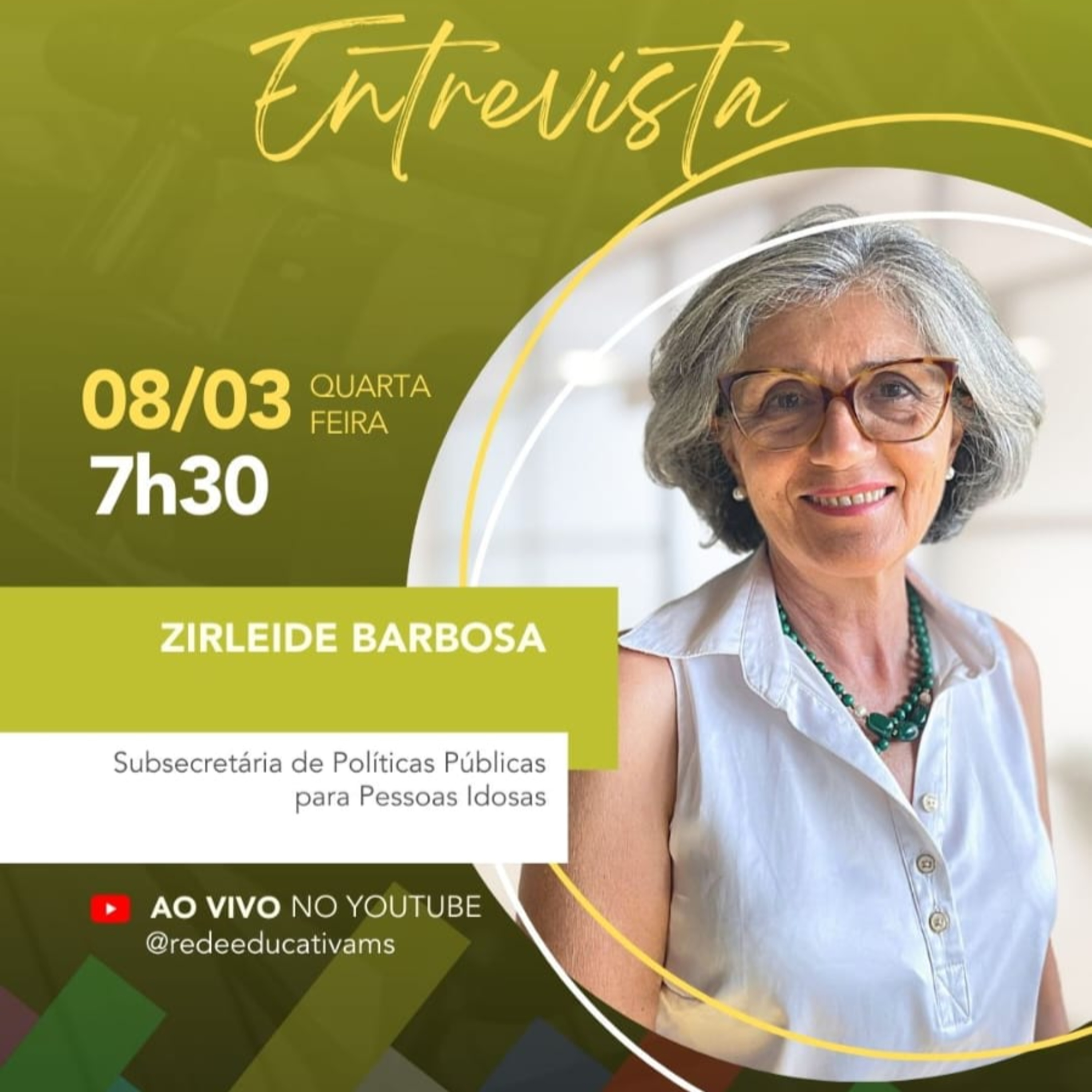 Rádio Livre entrevista a Subsecretária de Políticas Públicas para Pessoas Idosas Zirleide Barbosa episode artwork