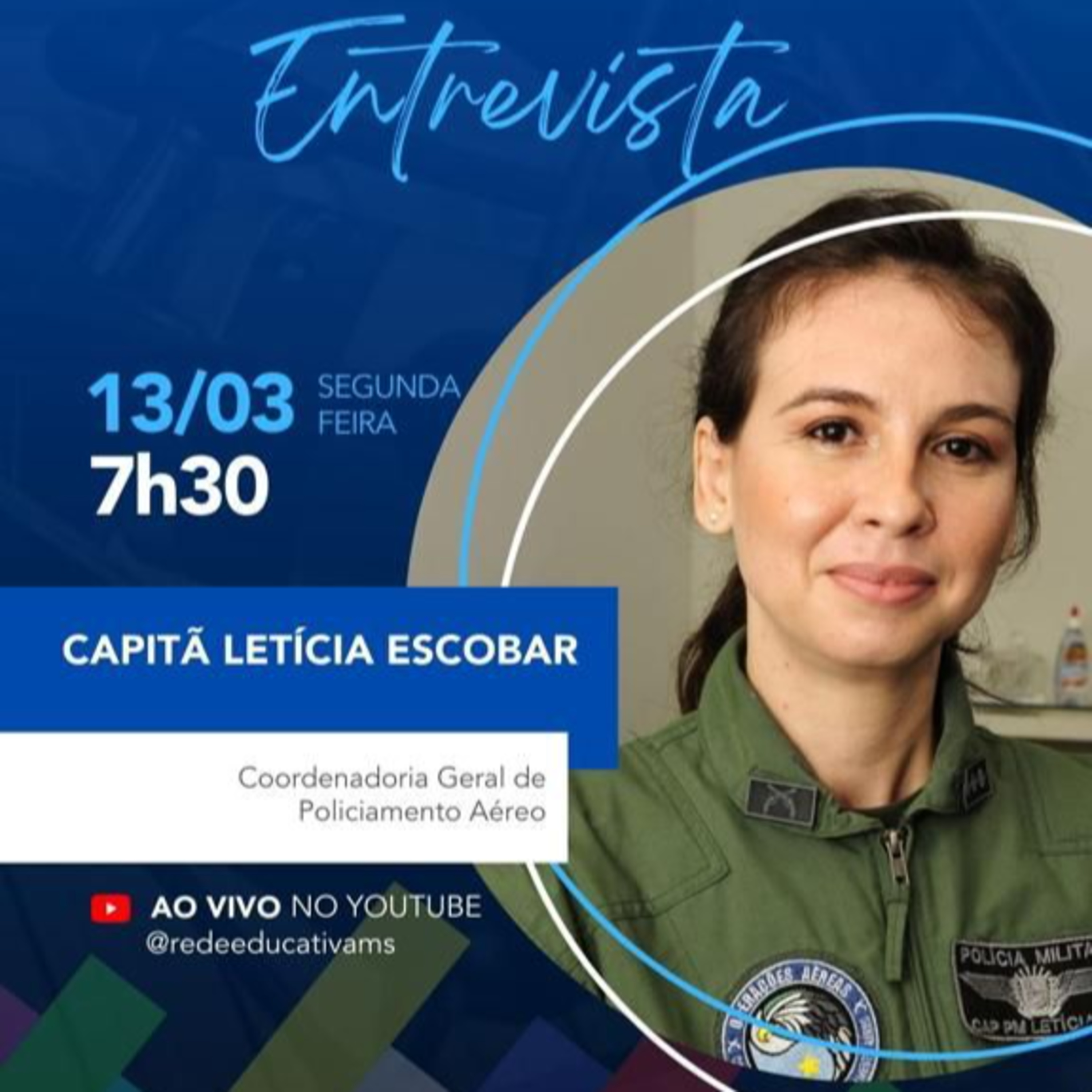 Rádio Livre entrevista a Capitã da Polícia Militar de Mato Grosso do Sul Letícia Escobar episode artwork