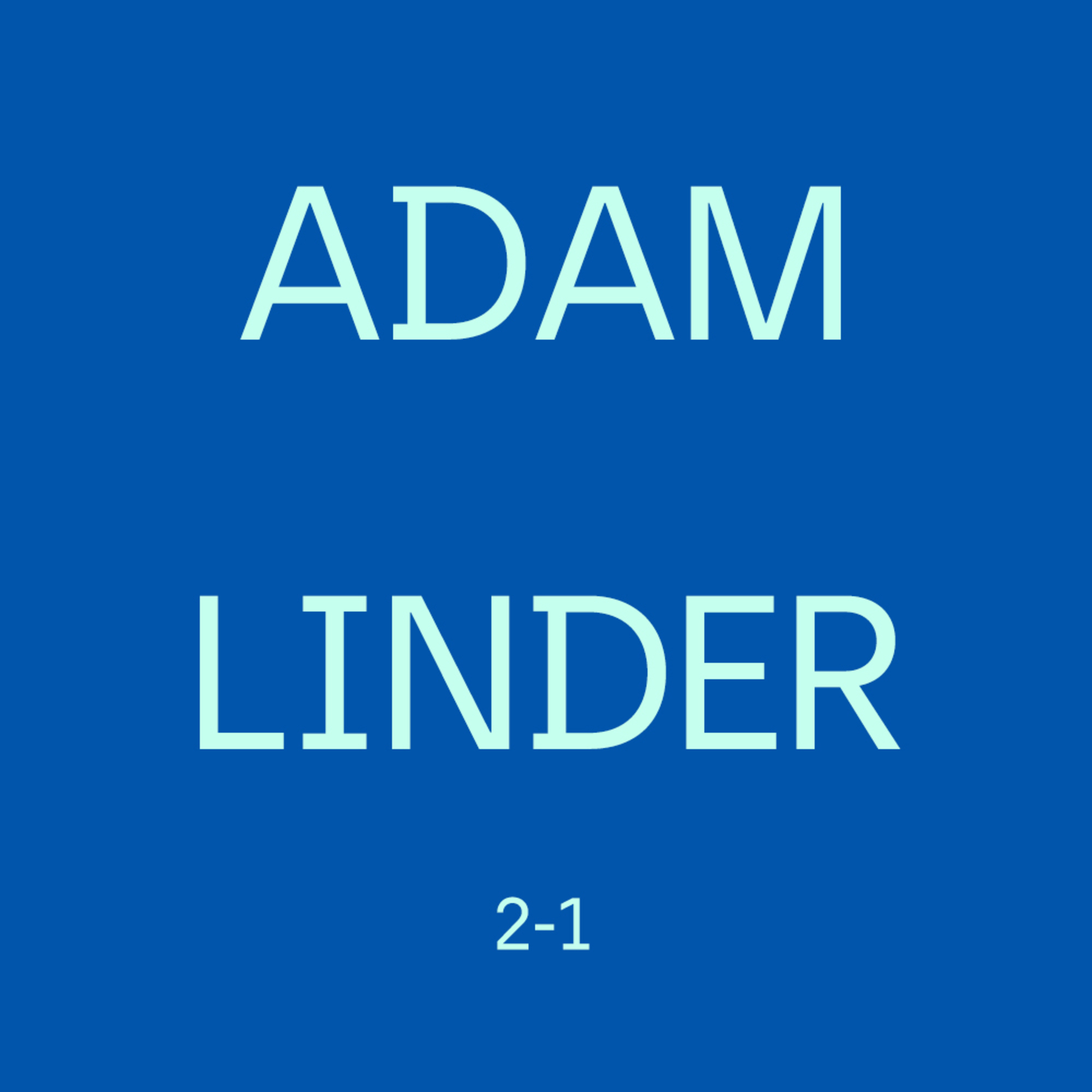 2-1 : Adam Linder episode artwork