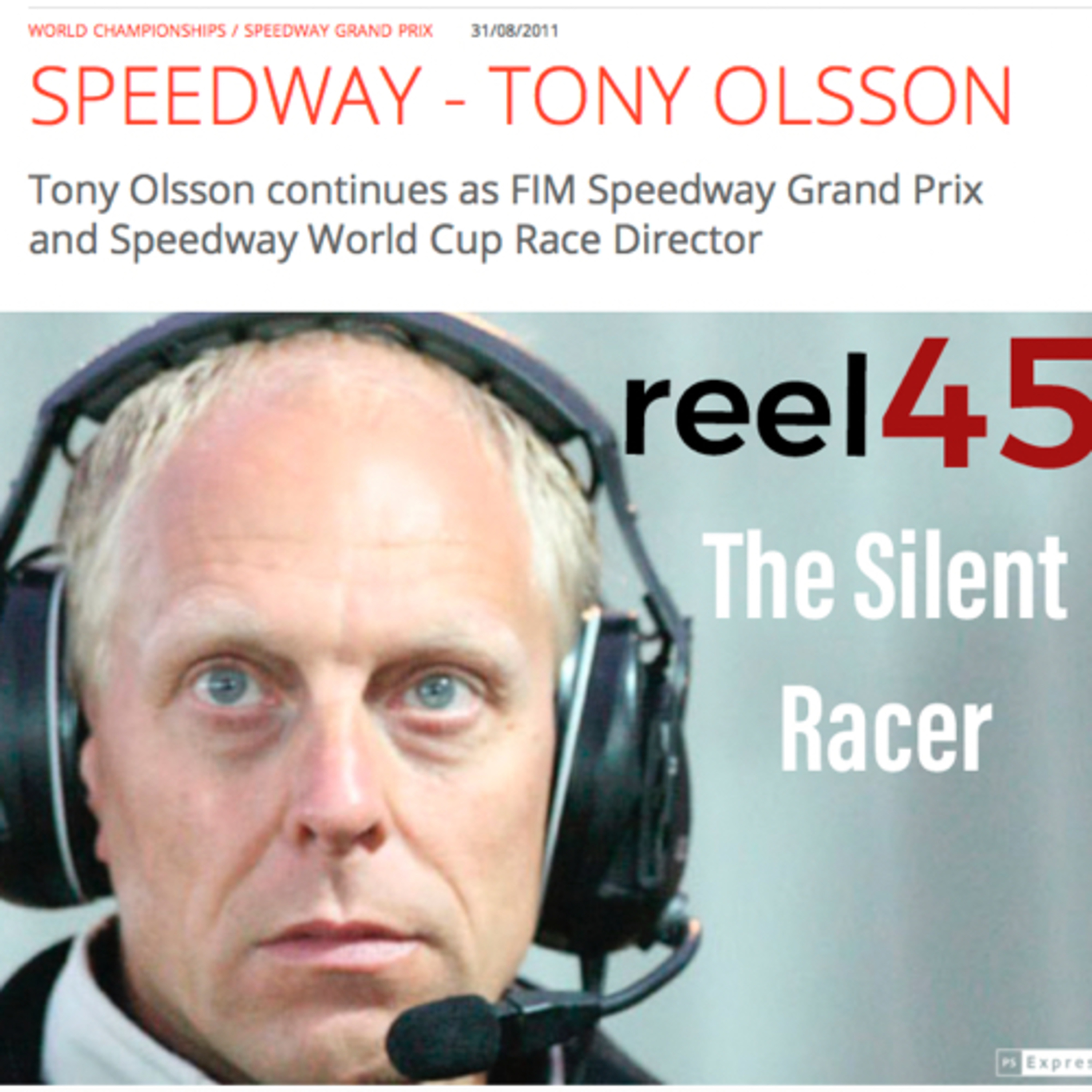 Reel45 Podcast with Greg Hancock and Stefan Juhnell - Speedway