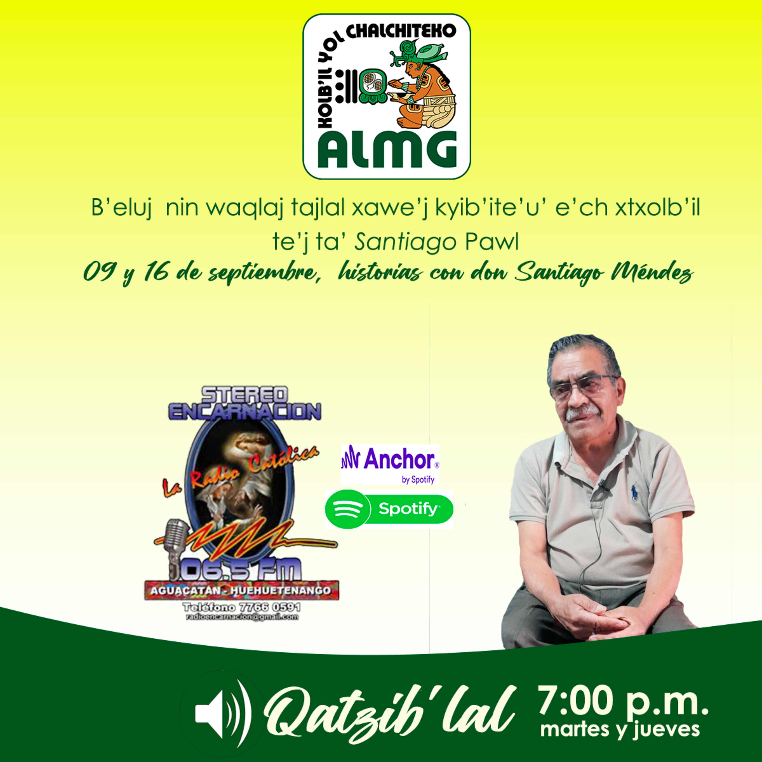 PODCAST EN IDIOMA CHALCHITEKO