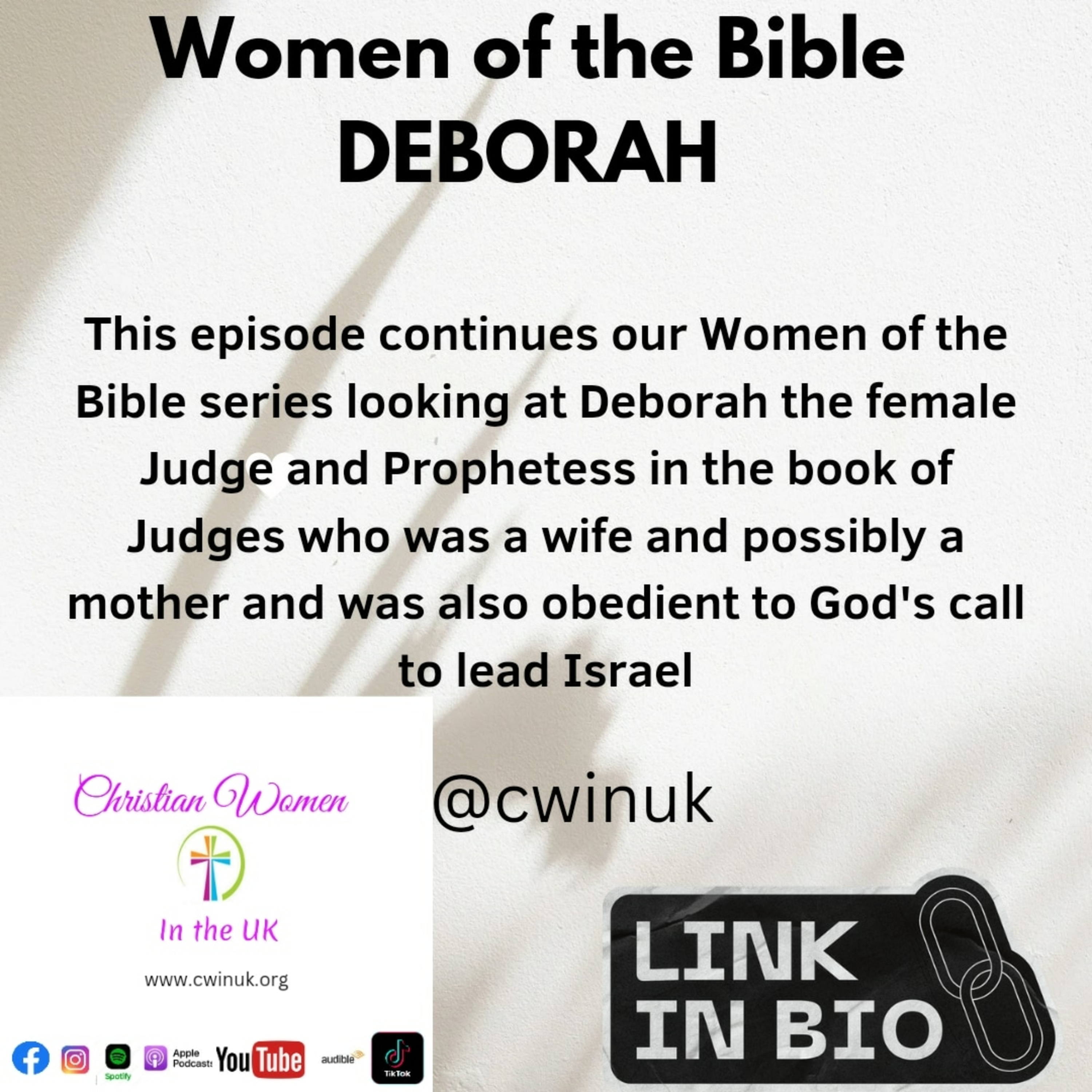 Women of the Bible - Deborah episode artwork