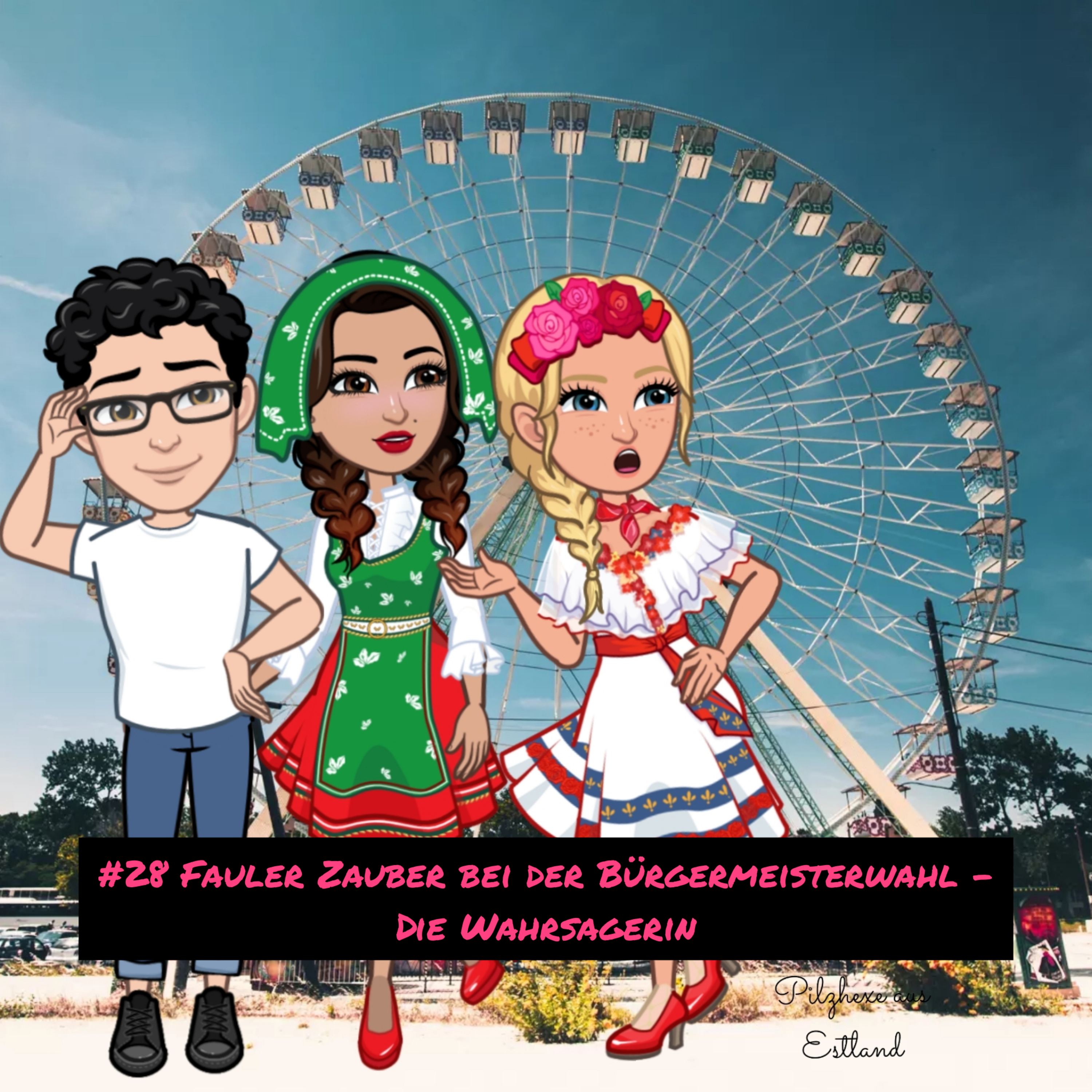 Pilzsuddämpfe in 💙🖤🤍 - Der etwas andere Bibi Blocksberg Podcast aus estland-affiner Perspektive
