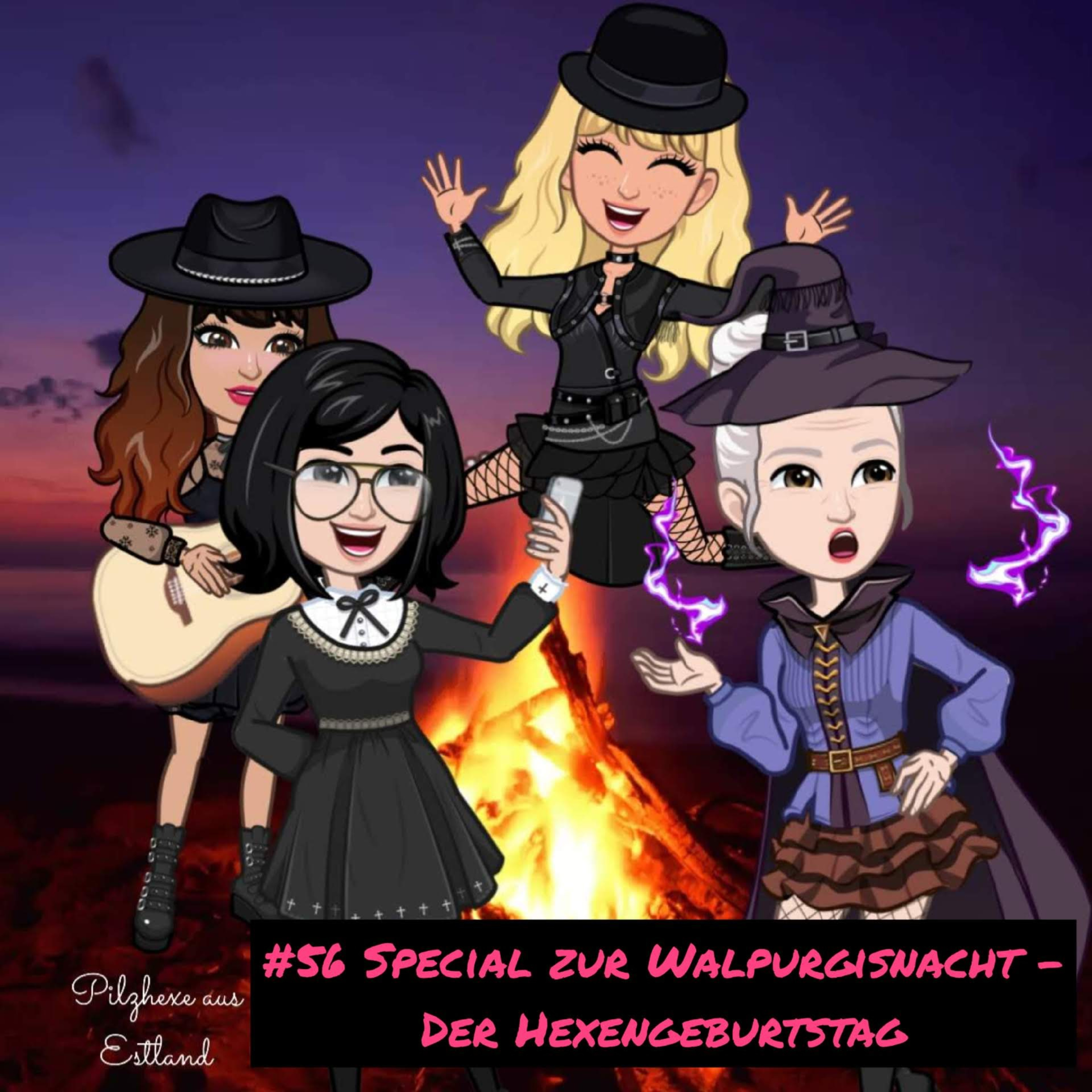 Pilzsuddämpfe in 💙🖤🤍 - Der etwas andere Bibi Blocksberg Podcast aus estland-affiner Perspektive