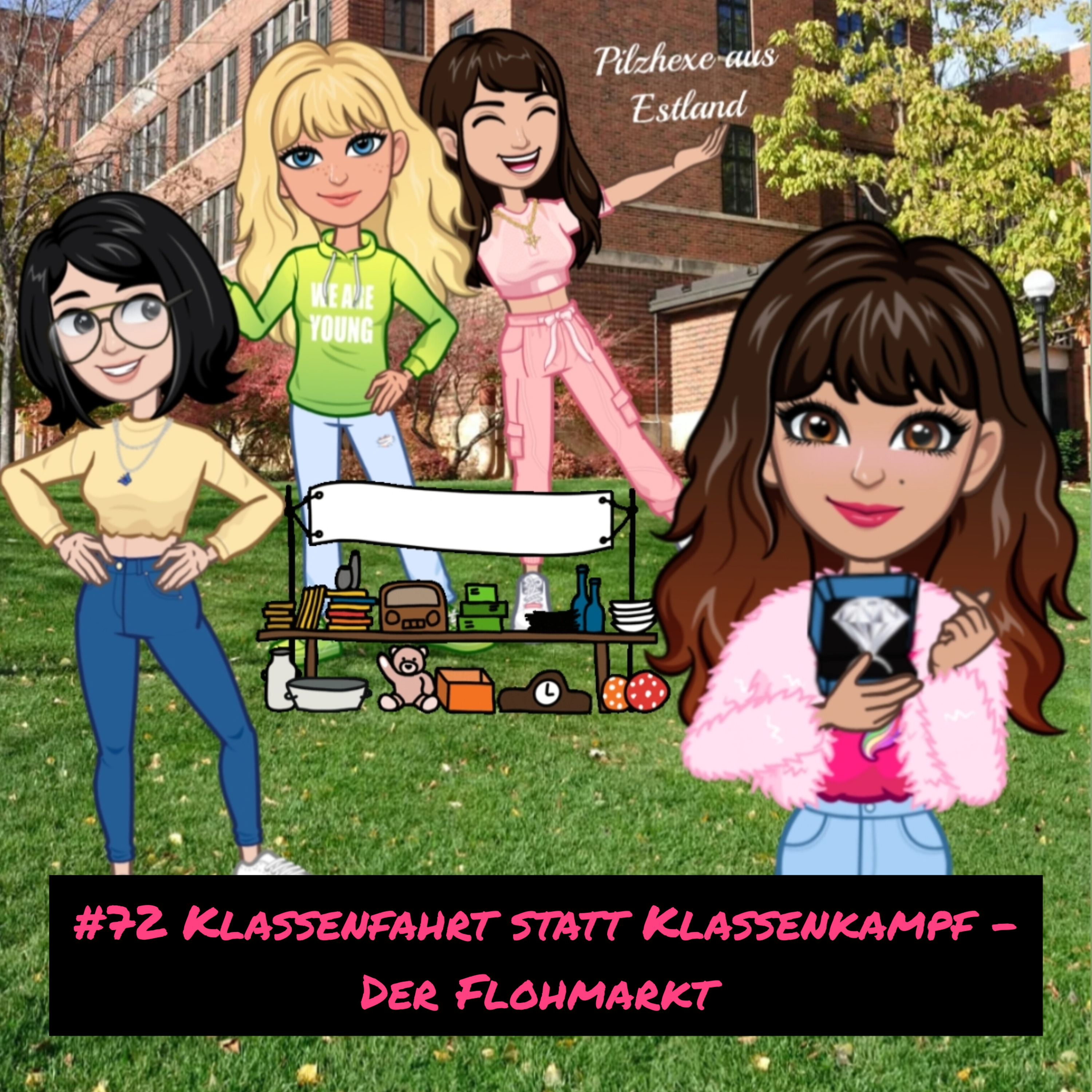 Pilzsuddämpfe in 💙🖤🤍 - Der etwas andere Bibi Blocksberg Podcast aus estland-affiner Perspektive