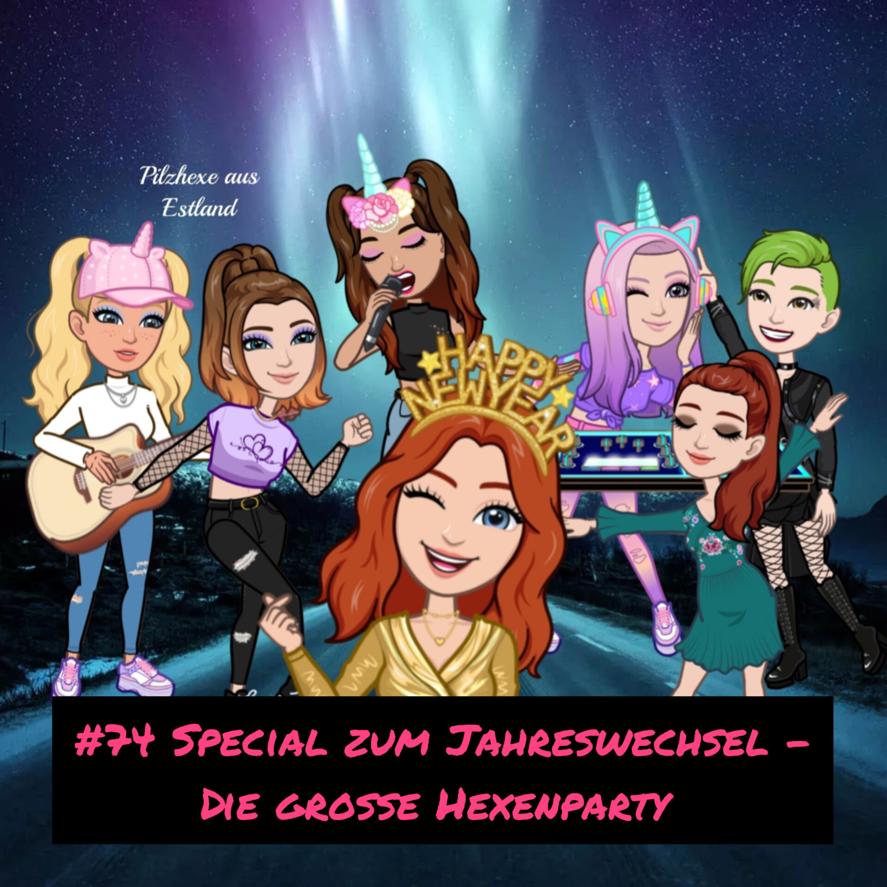 Pilzsuddämpfe in 💙🖤🤍 - Der etwas andere Bibi Blocksberg Podcast aus estland-affiner Perspektive