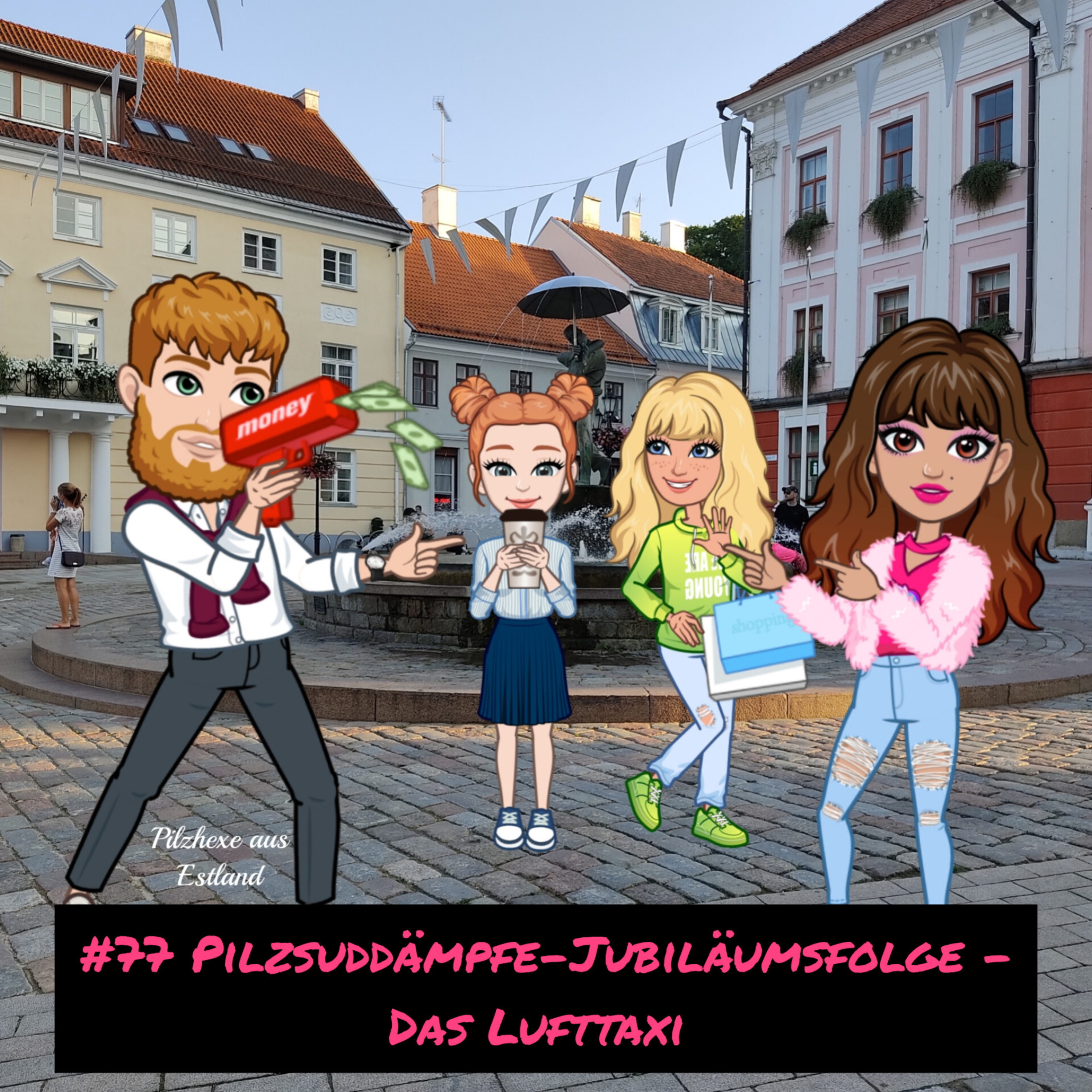 Pilzsuddämpfe in 💙🖤🤍 - Der etwas andere Bibi Blocksberg Podcast aus estland-affiner Perspektive