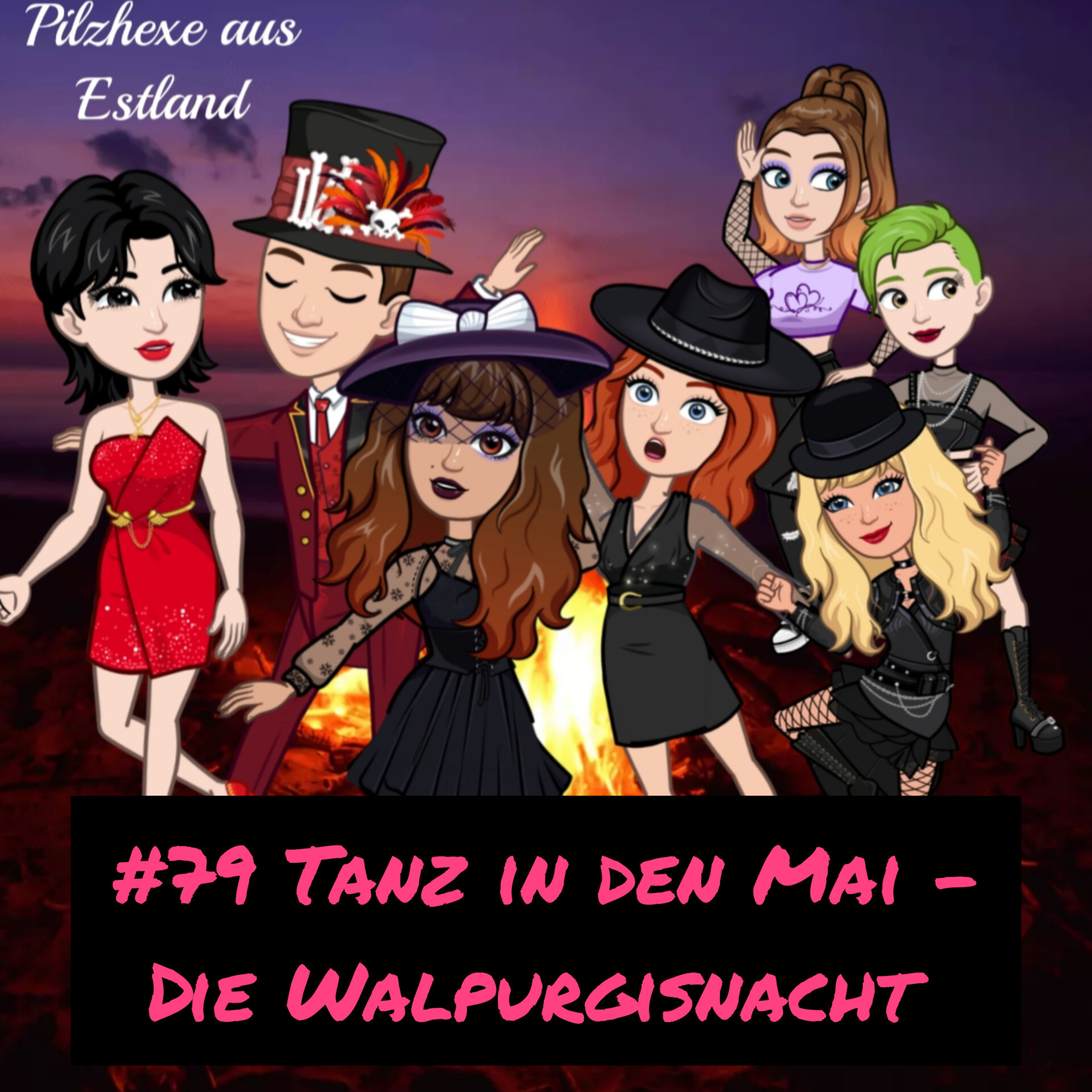 Pilzsuddämpfe in 💙🖤🤍 - Der etwas andere Bibi Blocksberg Podcast aus estland-affiner Perspektive