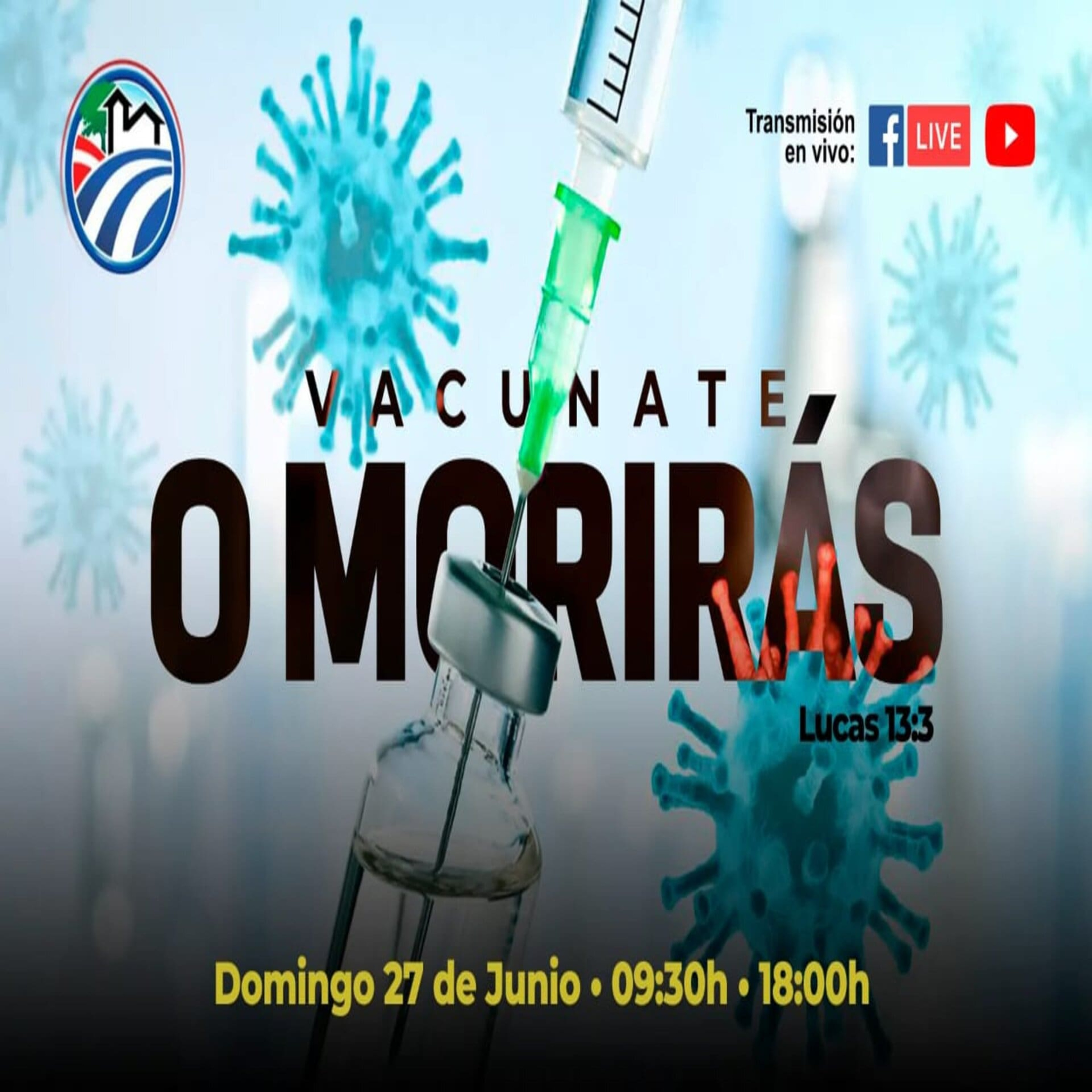 VACUNATE O MORIRÁS - PR. OSVALDO PAIVA episode artwork
