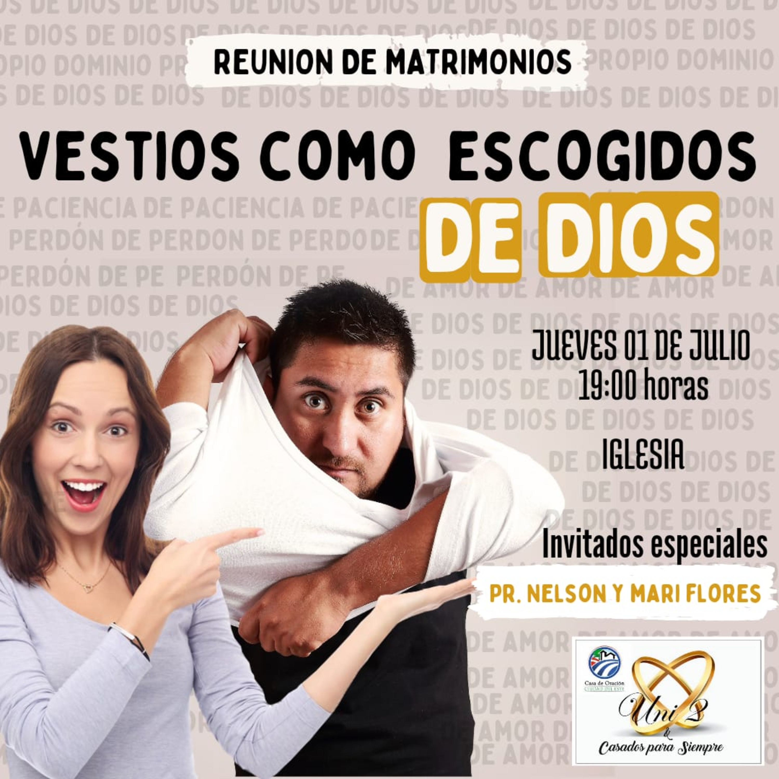 COMO ESCOGIDOS DE DIOS - PR. NELSON Y MARI FLORES episode artwork