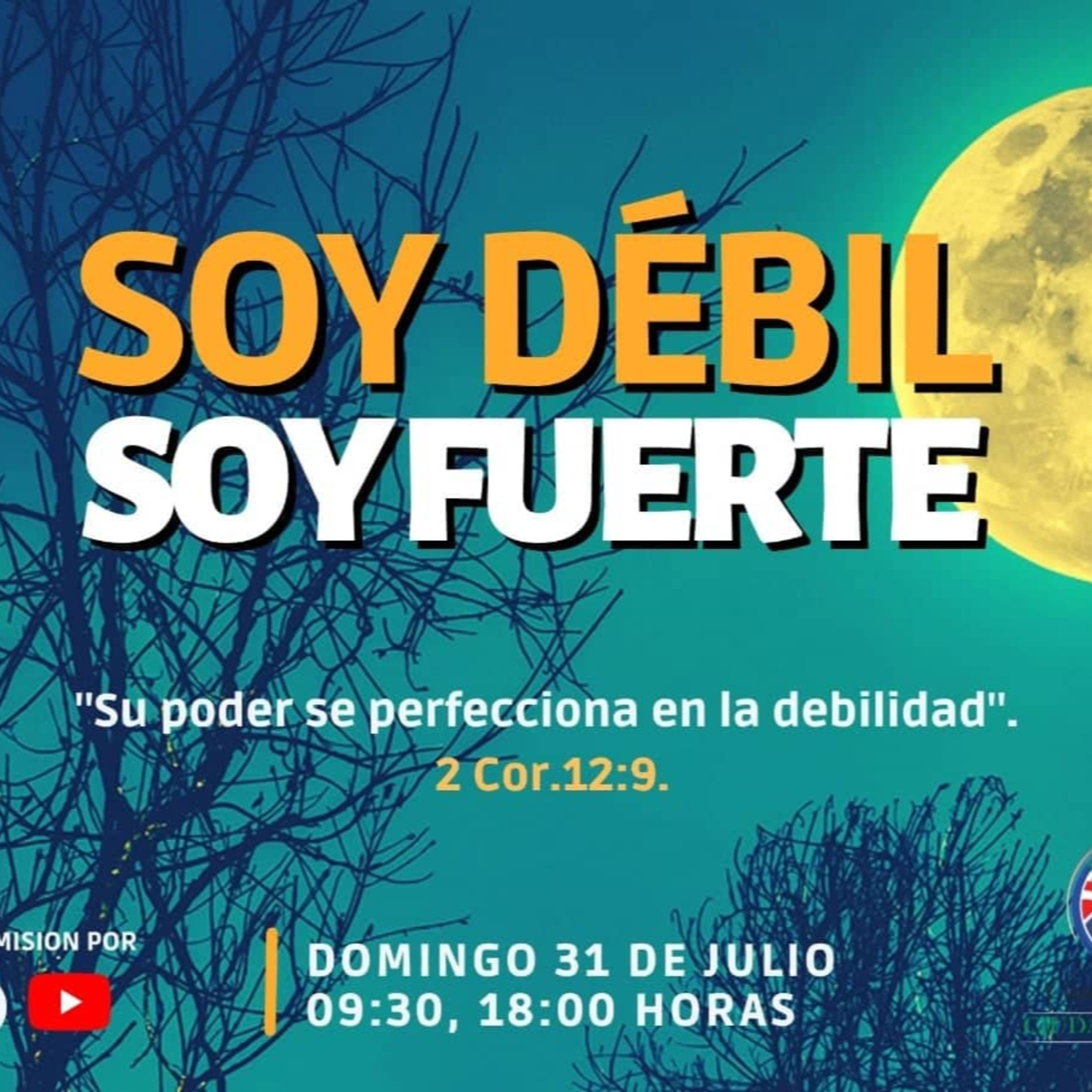 SOY DÉBIL, SOY FUERTE - PR. OSVALDO PAIVA episode artwork