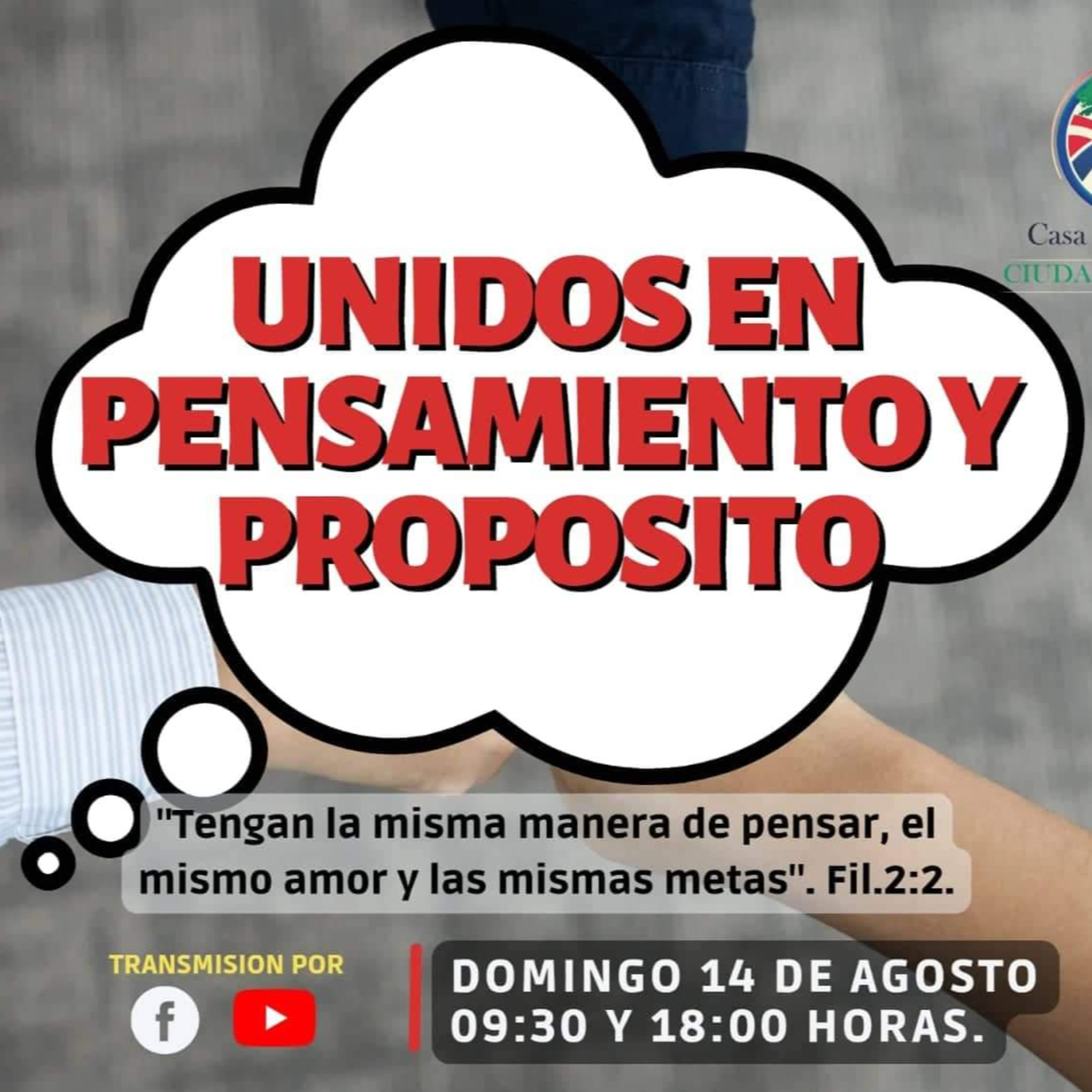 UNIDOS EN PENSAMIENTO Y PROPOSITO-PR. OSVALDO PAIVA episode artwork