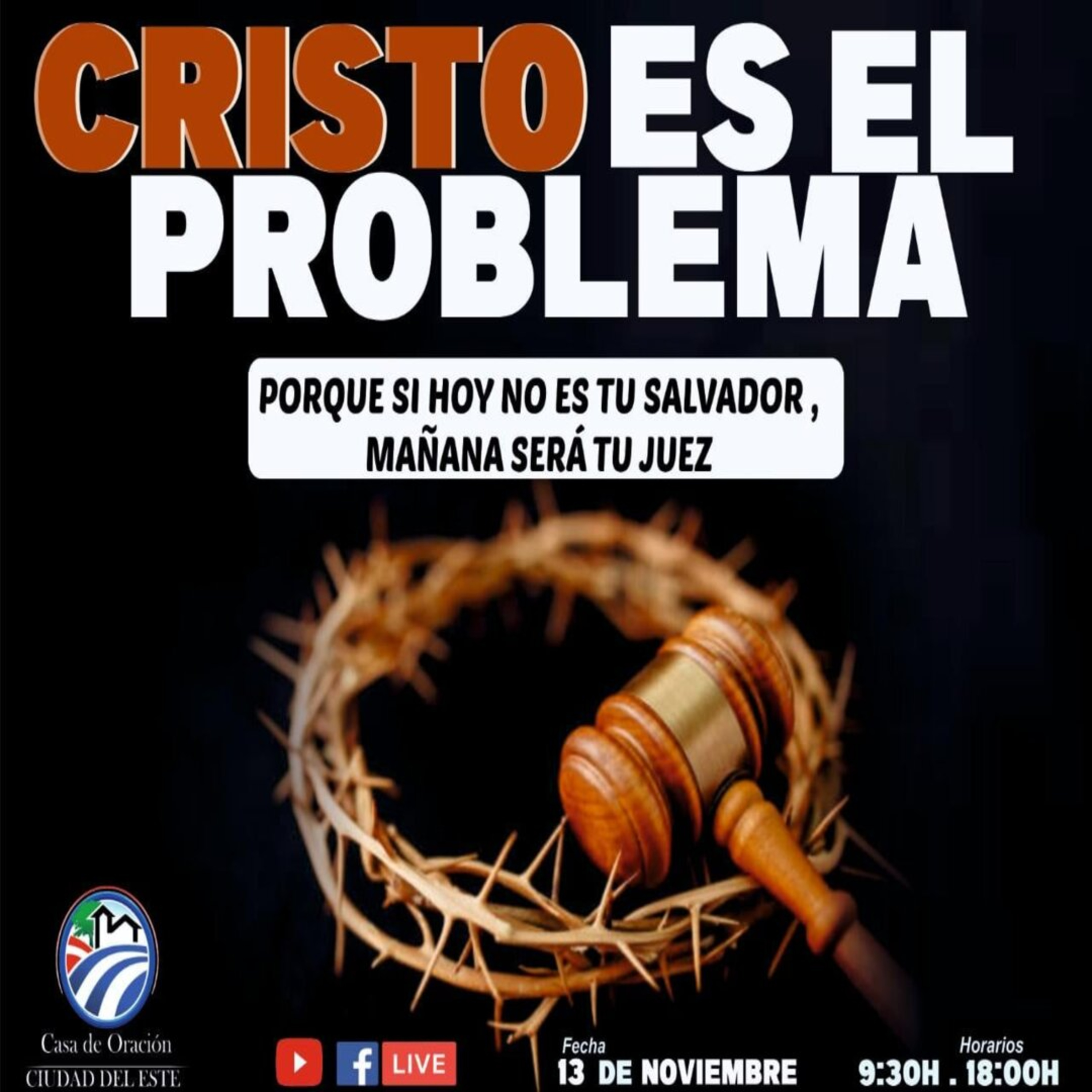 CRISTO ES EL PROBLEMA - PR. OSVALDO PAIVA episode artwork