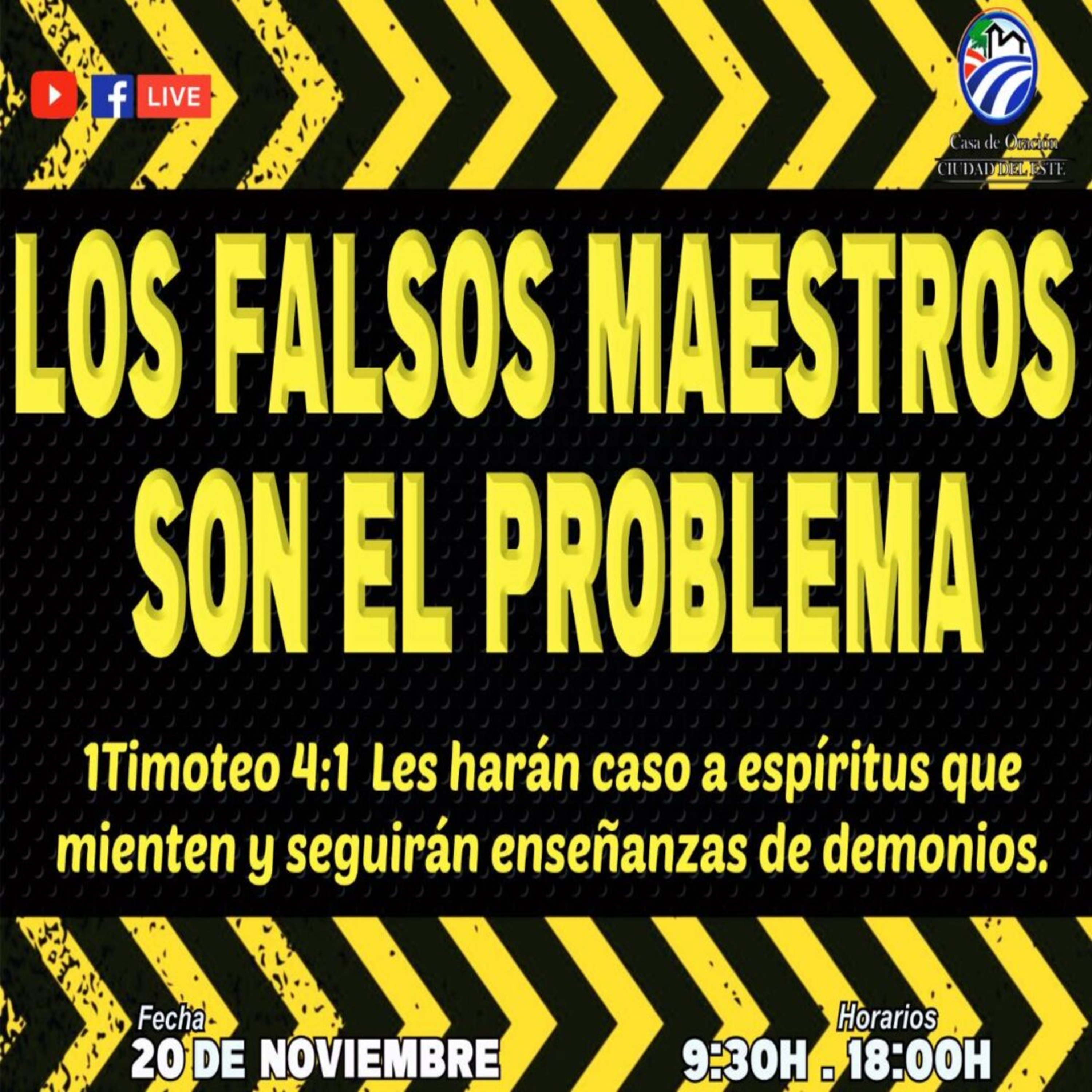 LOS FALSOS MAESTROS SON EL PROBLEMA - PR. OSVALDO PAIVA episode artwork