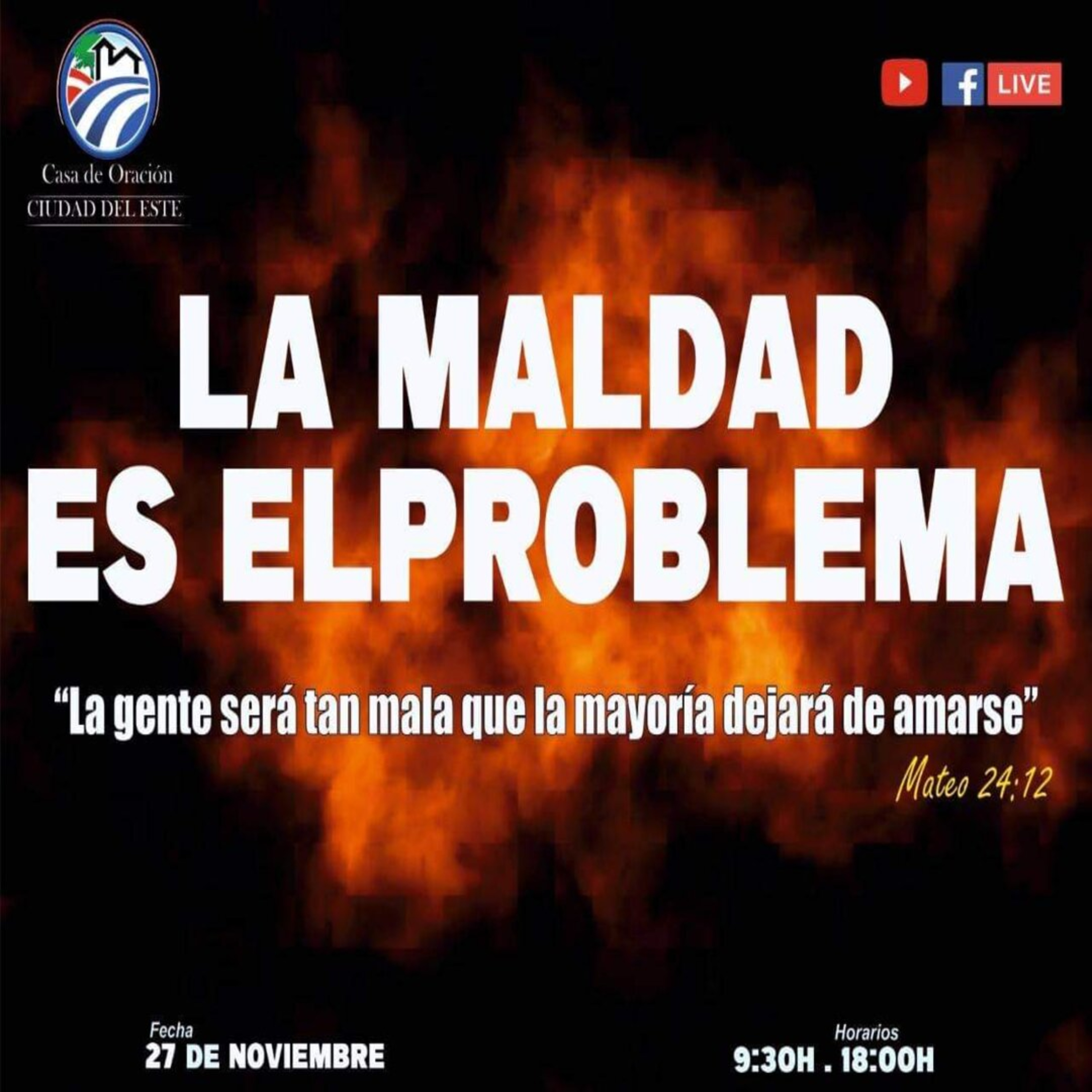 LA MALDAD ES EL PROBLEMA - PR. OSVALDO PAIVA episode artwork