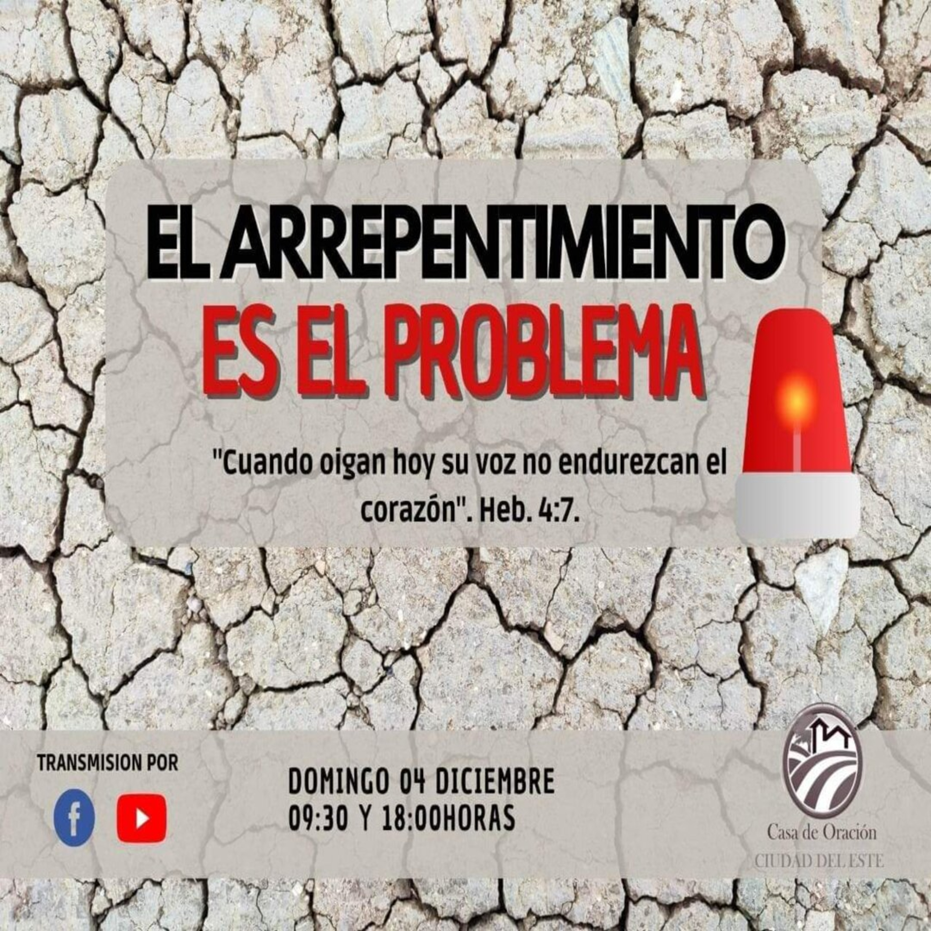  EL ARREPENTIMIENTO ES EL PROBLEMA - PR. OSVALDO PAIVA episode artwork