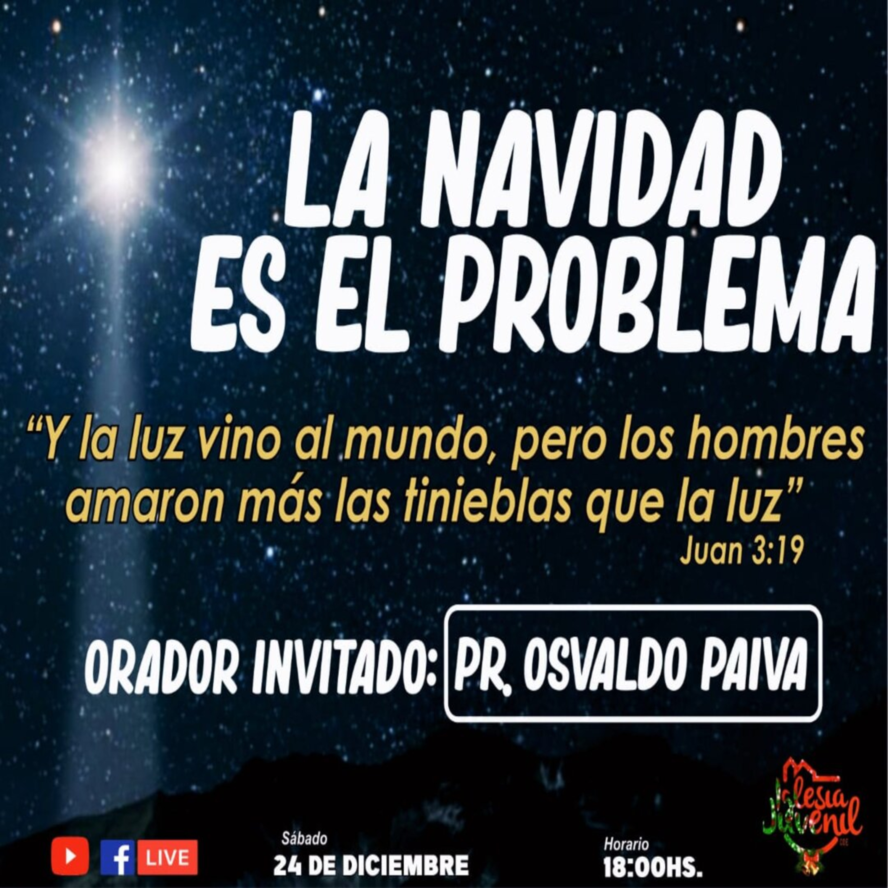 LA NAVIDAD ES EL PROBLEMA - PR. OSVALDO PAIVA episode artwork