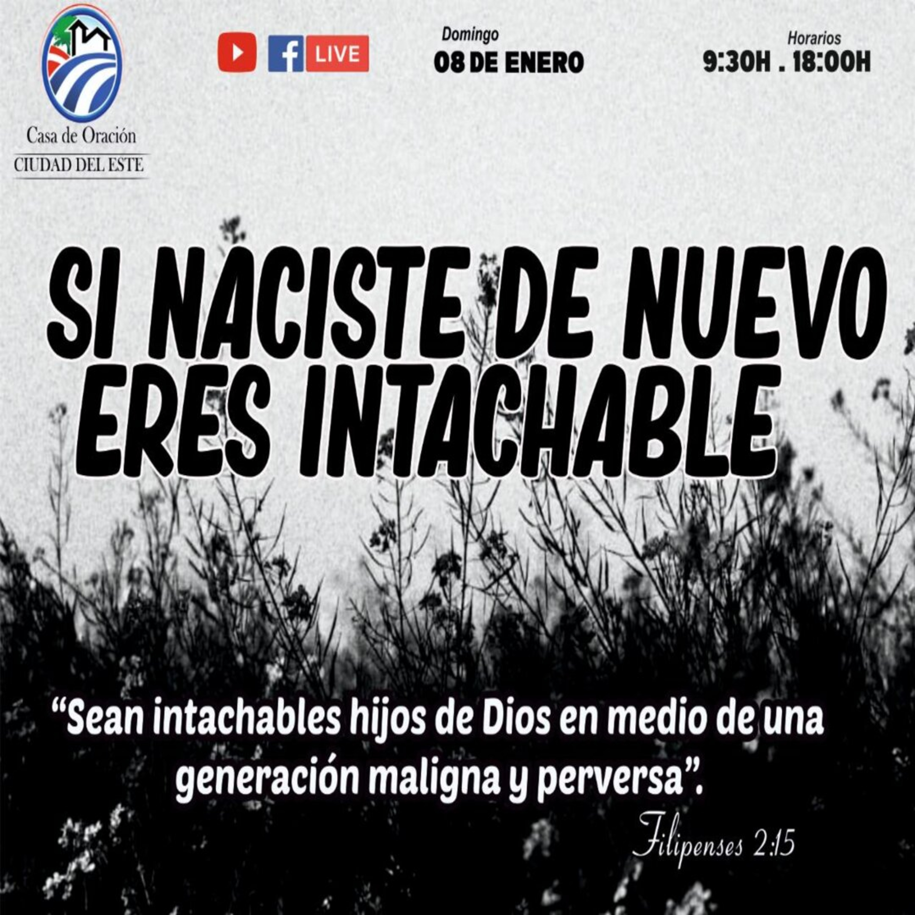 SI NACISTE DE NUEVO ERES INTACHABLE - PR. OSVALDO PAIVA episode artwork