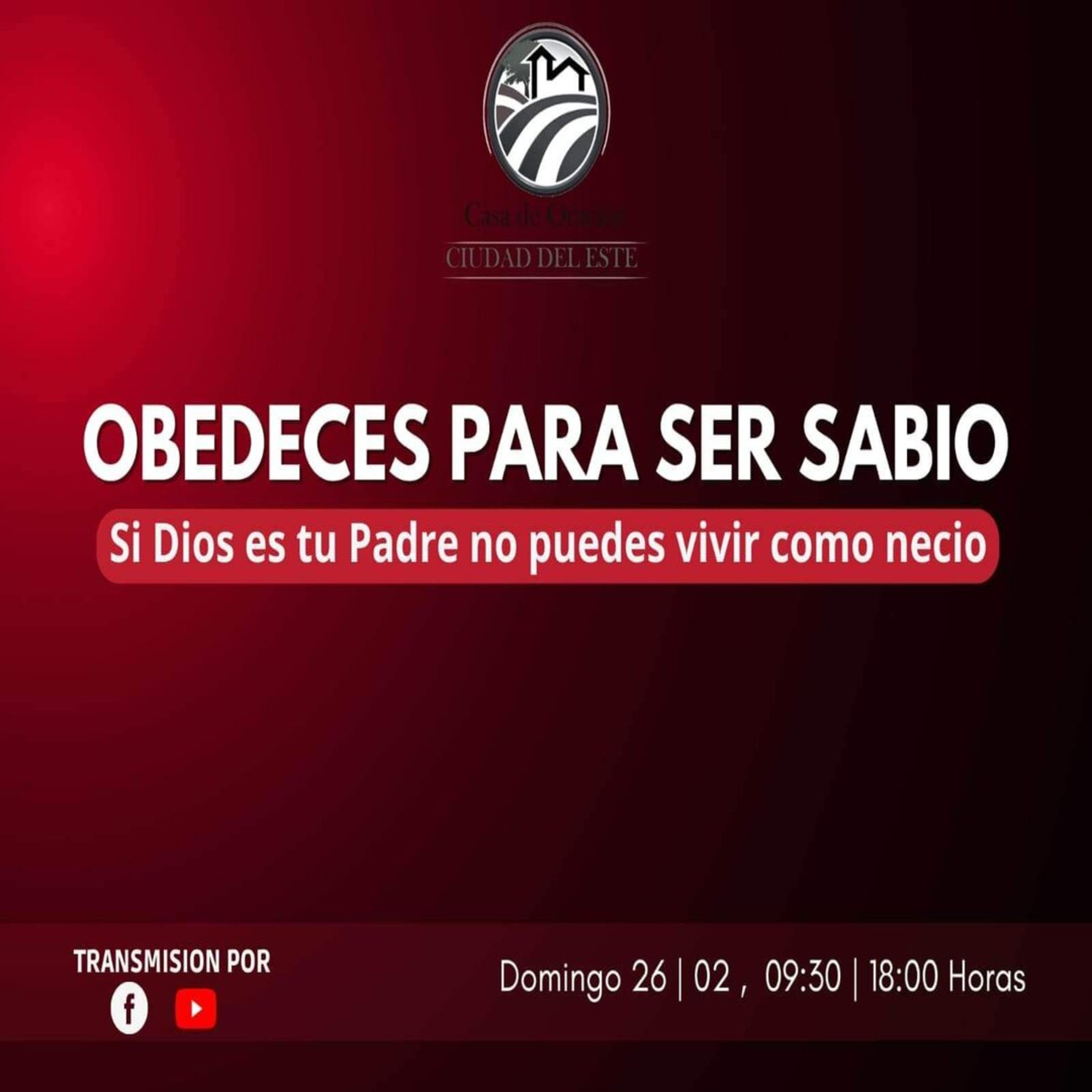 OBEDECES PARA SER SABIO - PR. OSVALDO PAIVA episode artwork