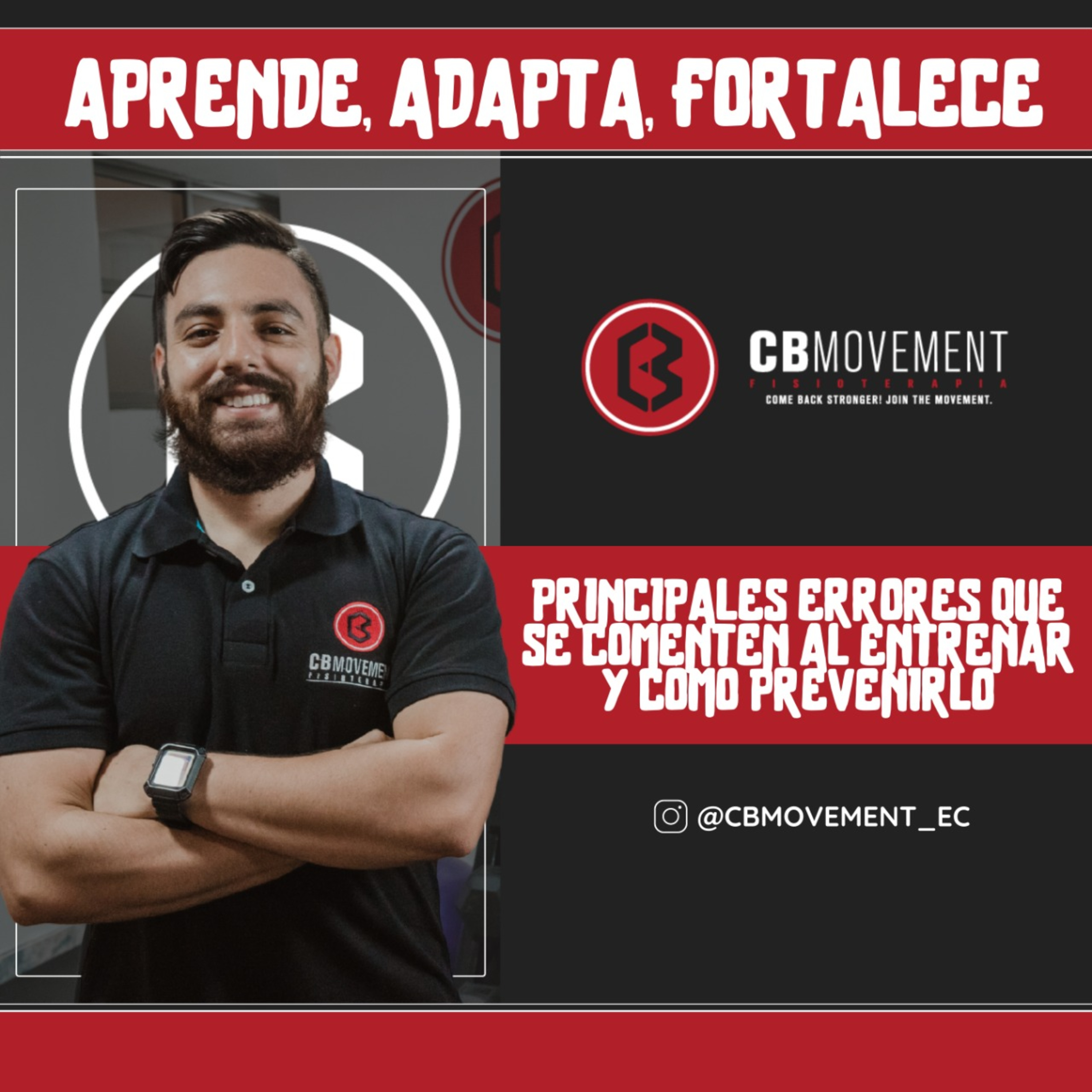 Presentación #2: Principales errores que se cometen al entrenar y cómo prevenirlos episode artwork