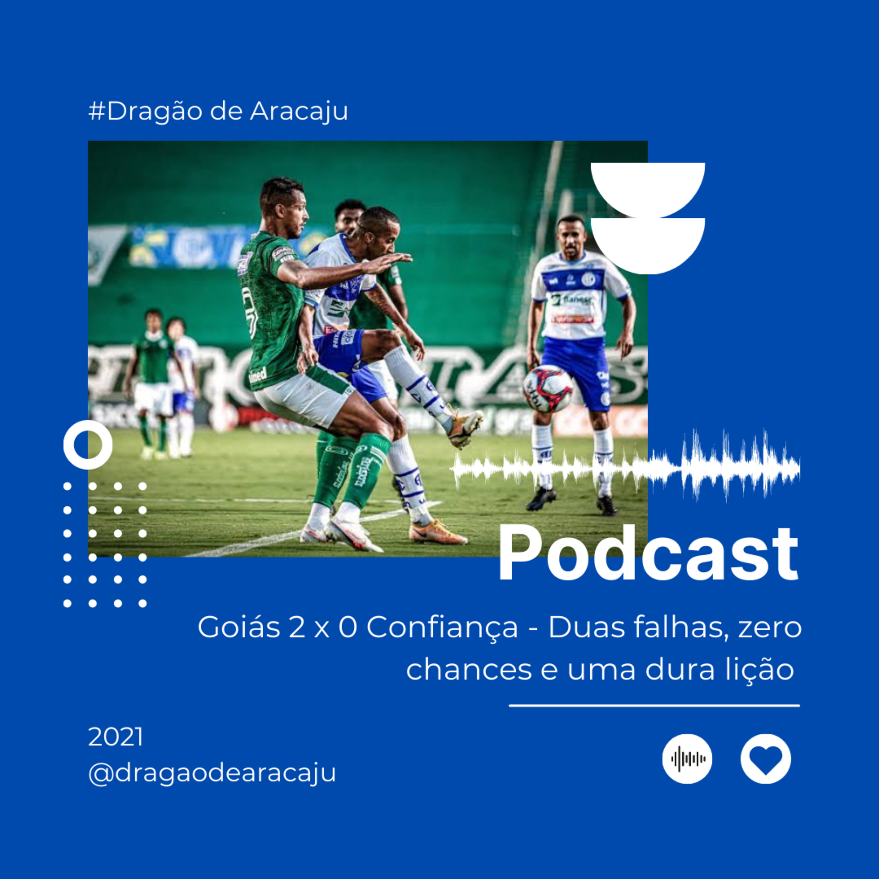 Goiás 2 x 0 Confiança - Duas falhas, zero chances e uma dura lição  episode artwork