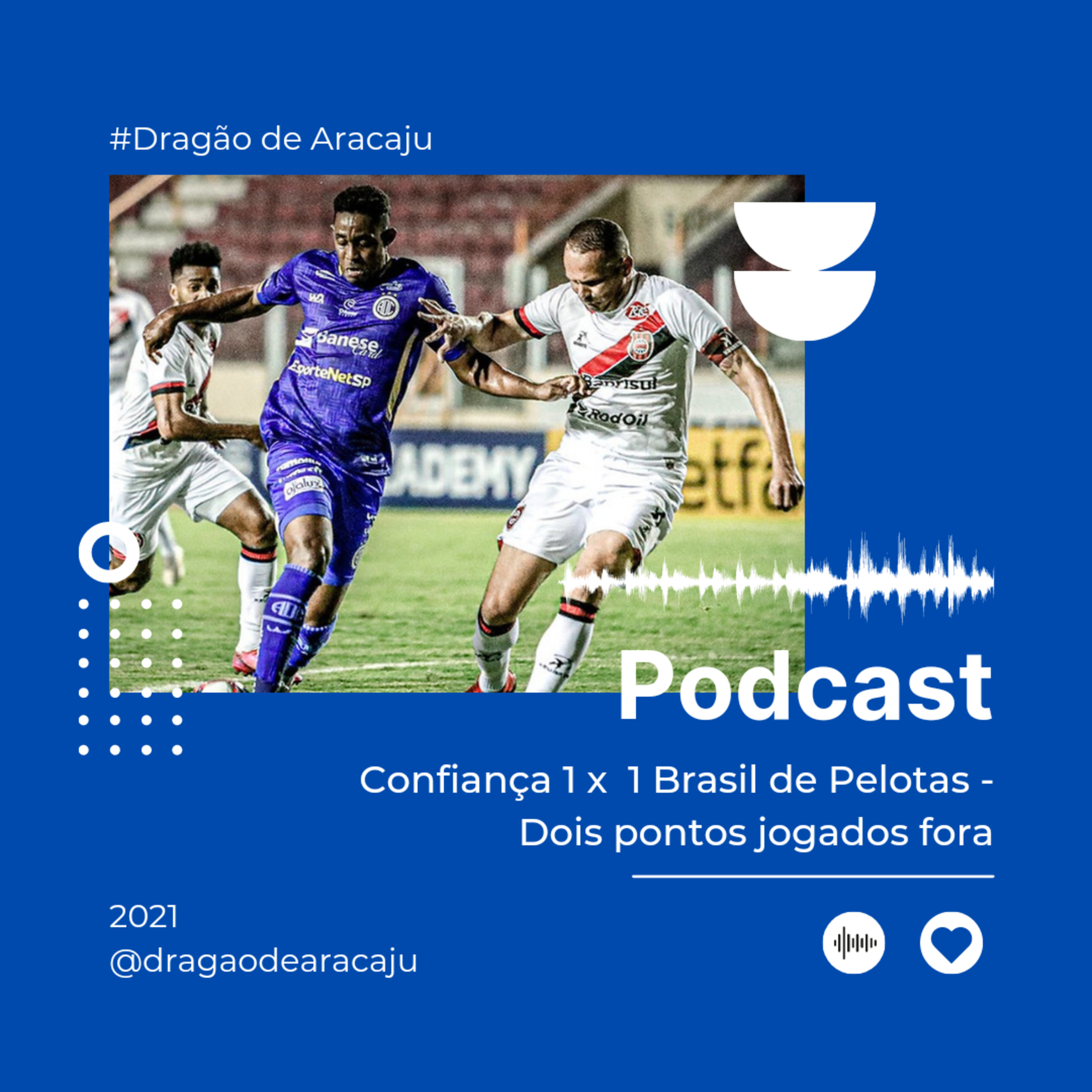 Confiança 1 x 1 Brasil de Pelotas - Dois pontos jogados fora | Série B | Pós jogo episode artwork